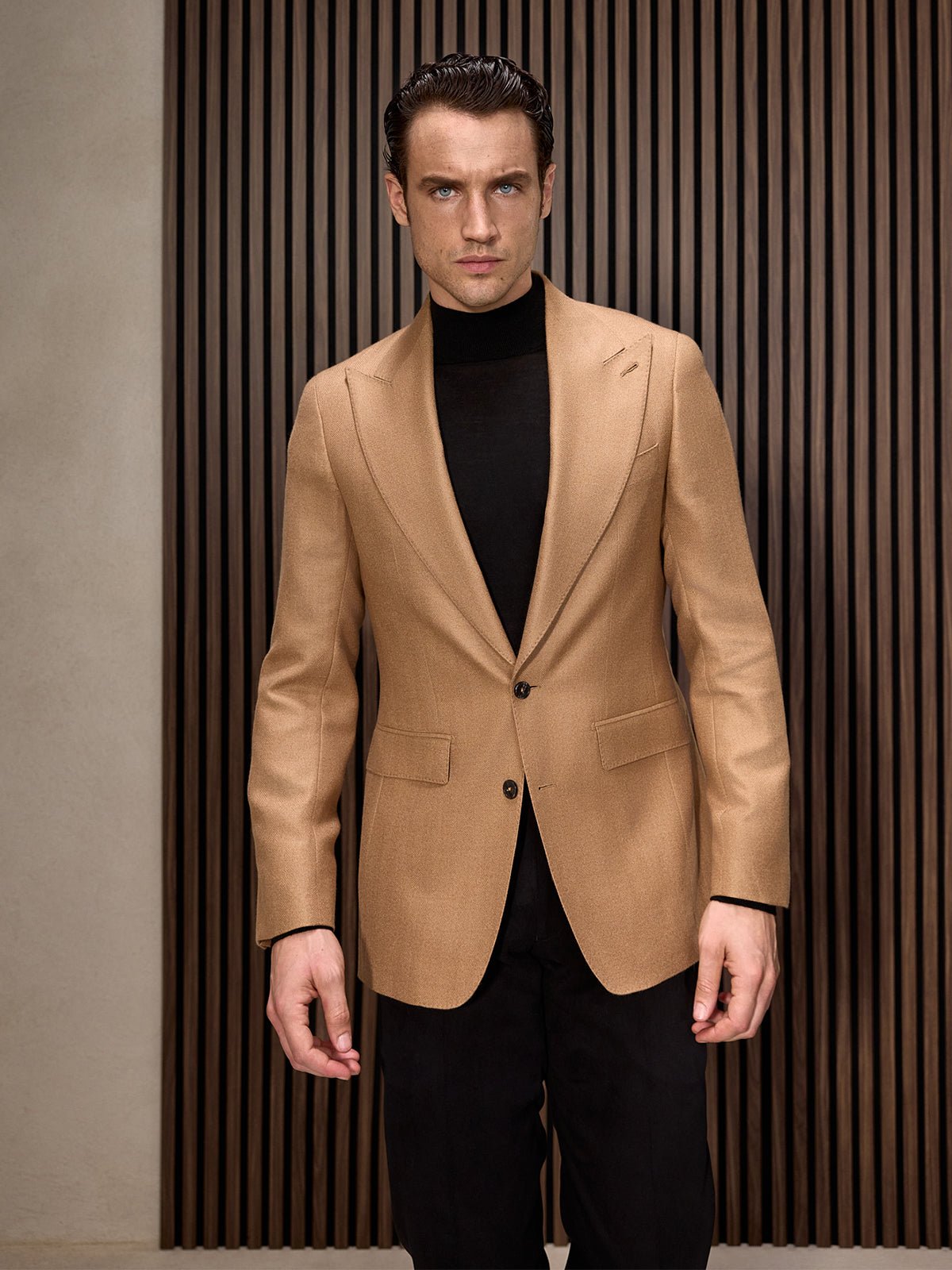 Sacou camel Made to Measure tesatura Fratelli Tallia di Delfino - Viggo