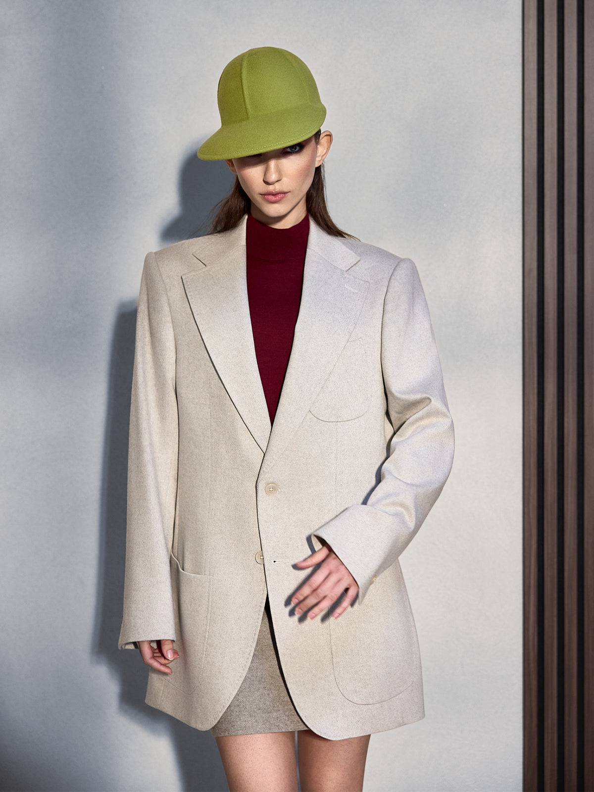 Sacou bej Made to Measure FOR HER