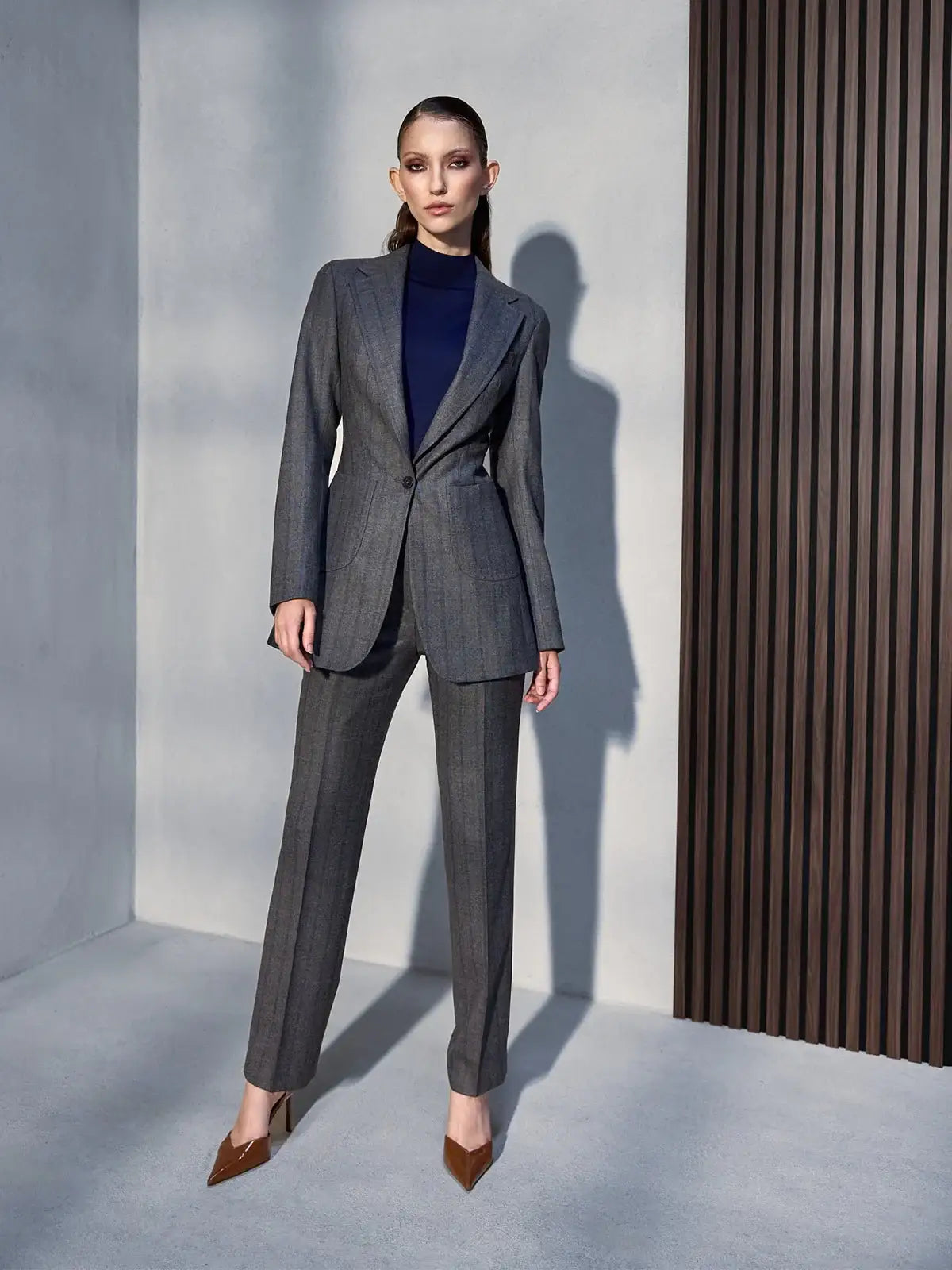 Gray Suit Made to Measure FOR HER