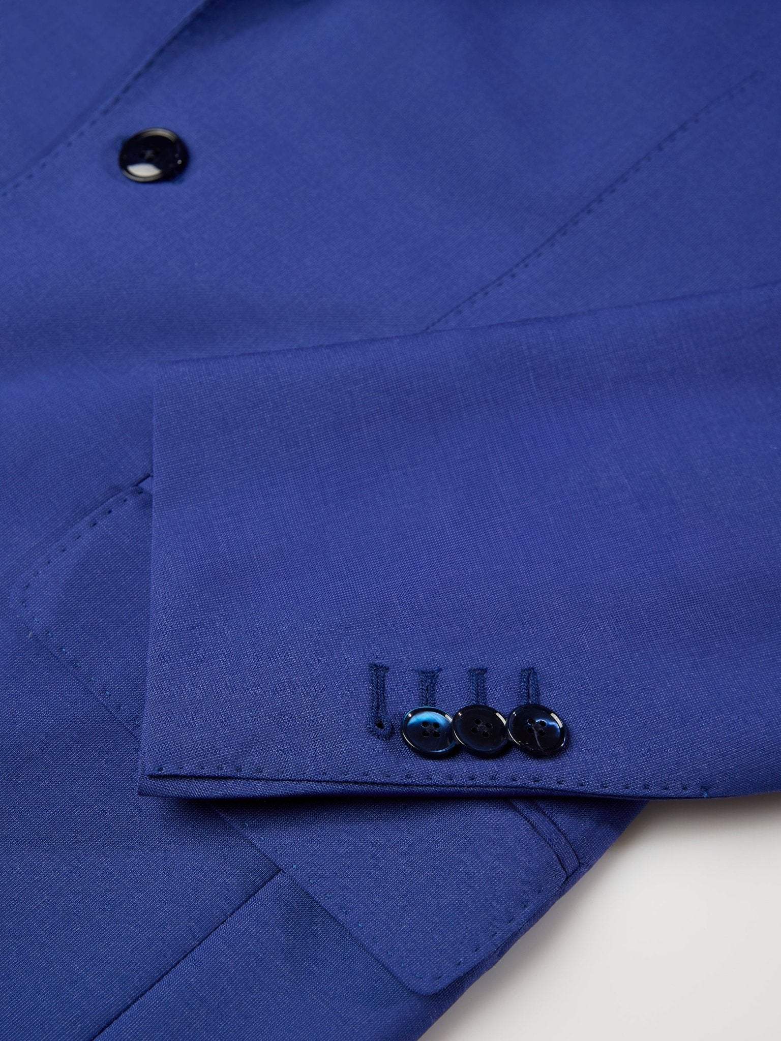 VITALE BARBERIS CANONICO FABRIC SUIT, BLUE-INDIGO