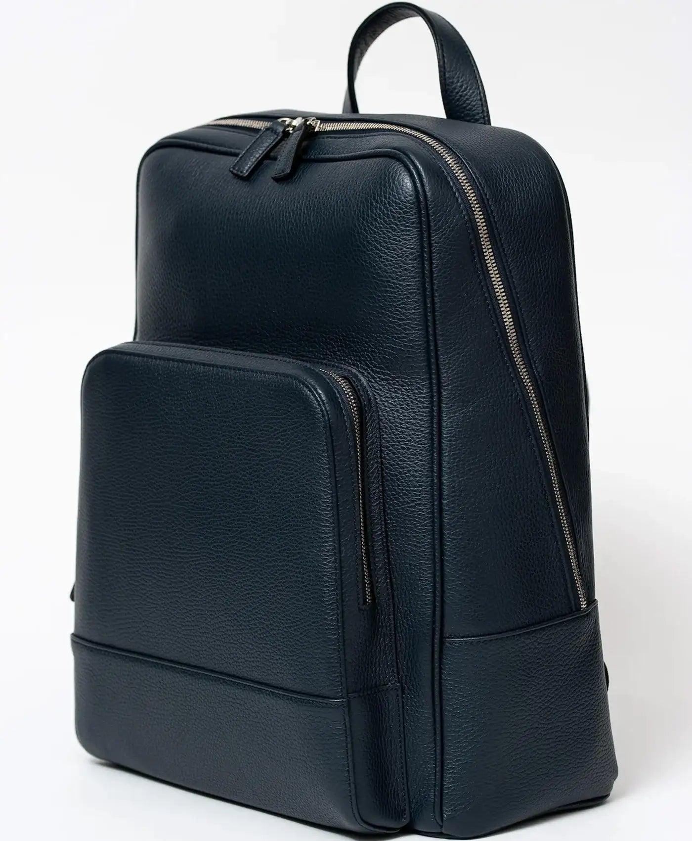 Rucsac bleumarin piele vitel