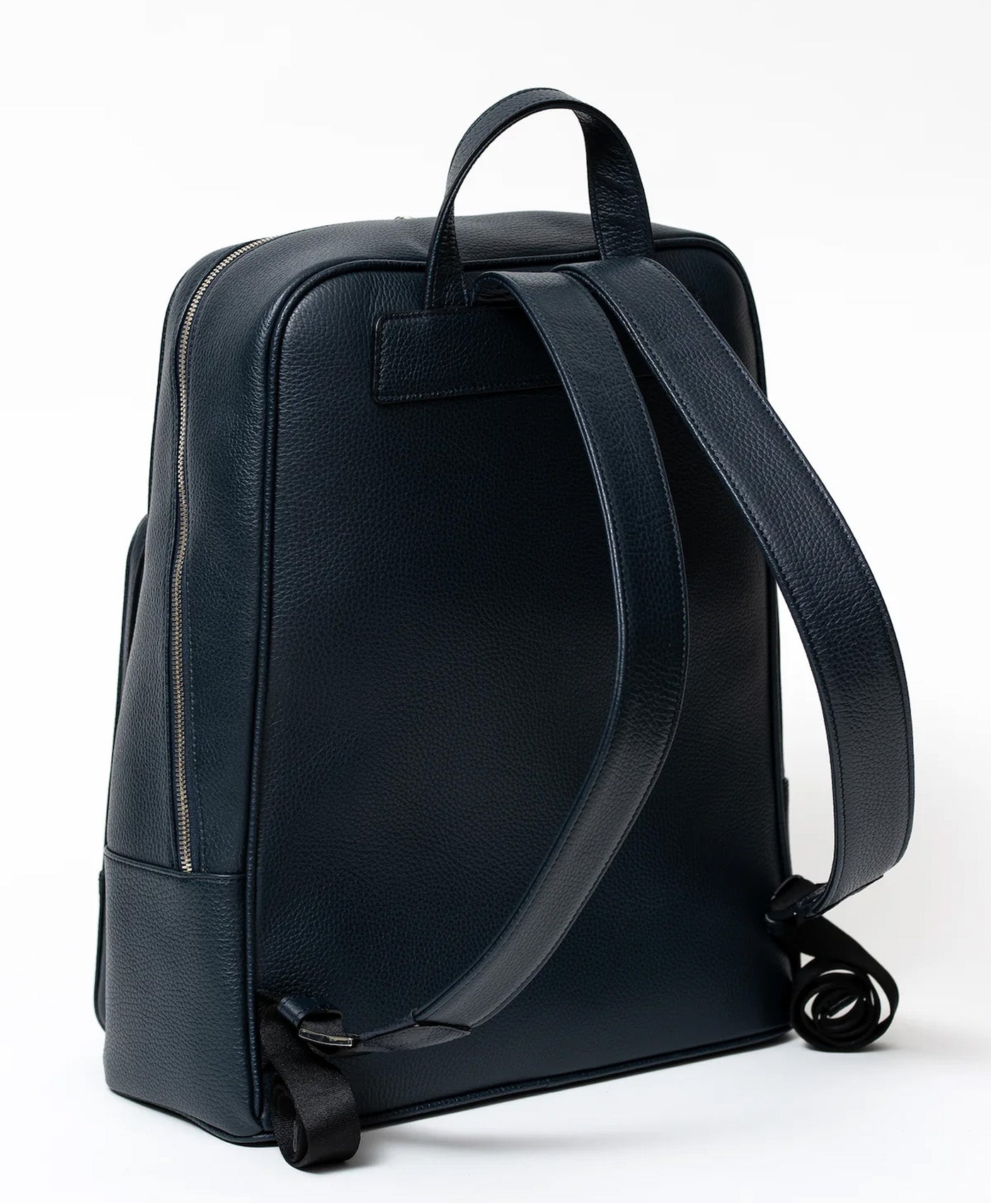 Rucsac bleumarin piele vitel