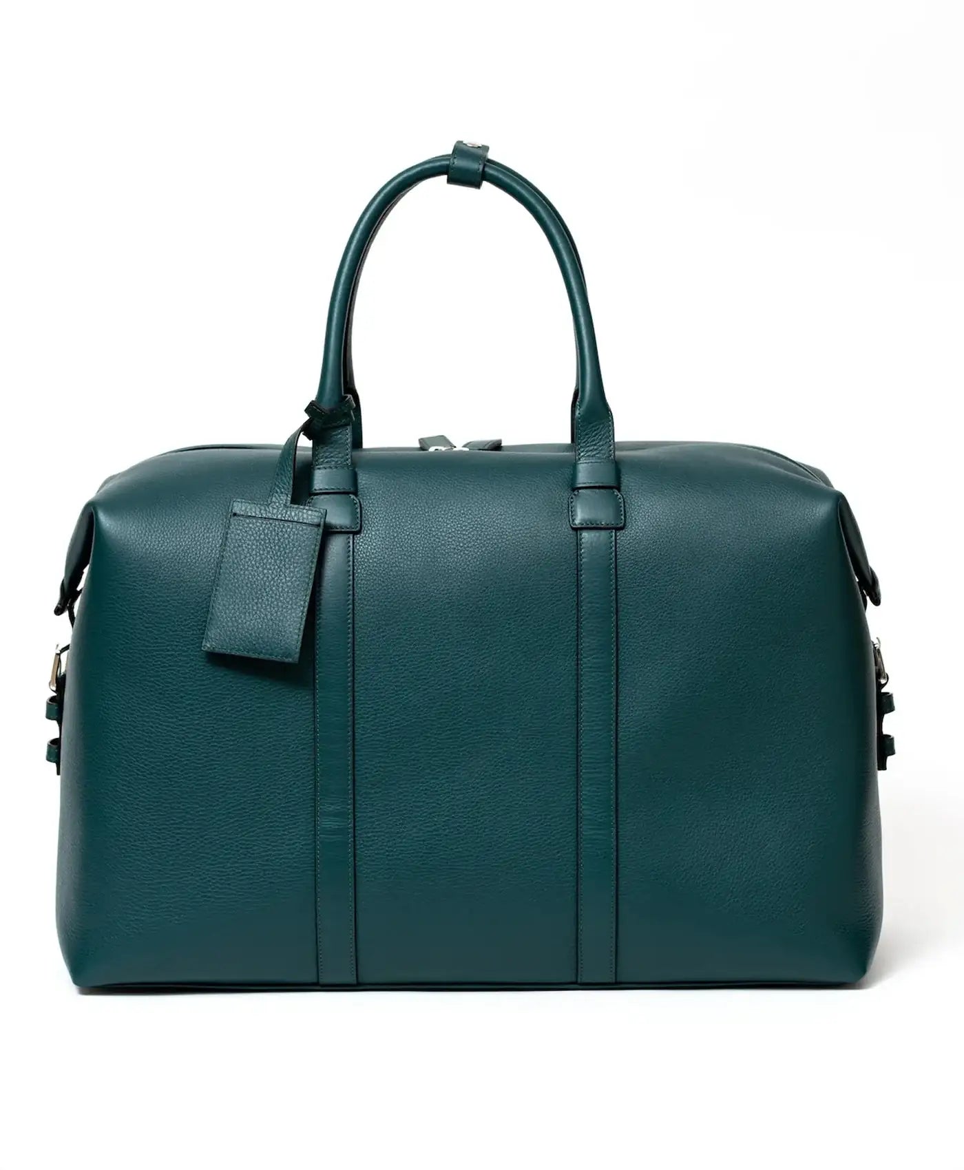 Geanta verde de voiaj piele vitel