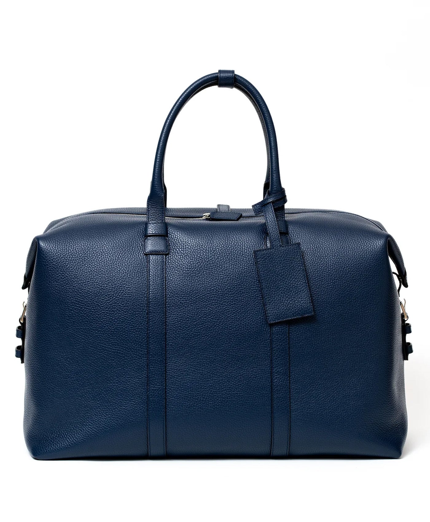 Geanta bleumarin de voiaj piele vitel