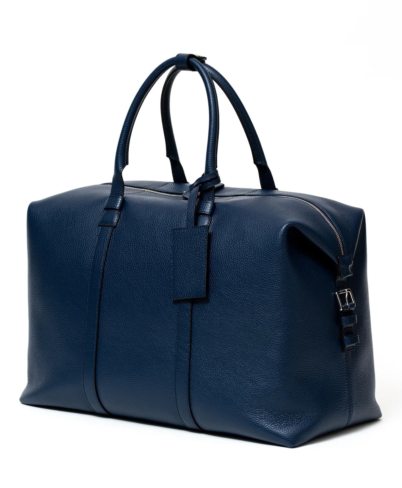 Geanta bleumarin de voiaj piele vitel