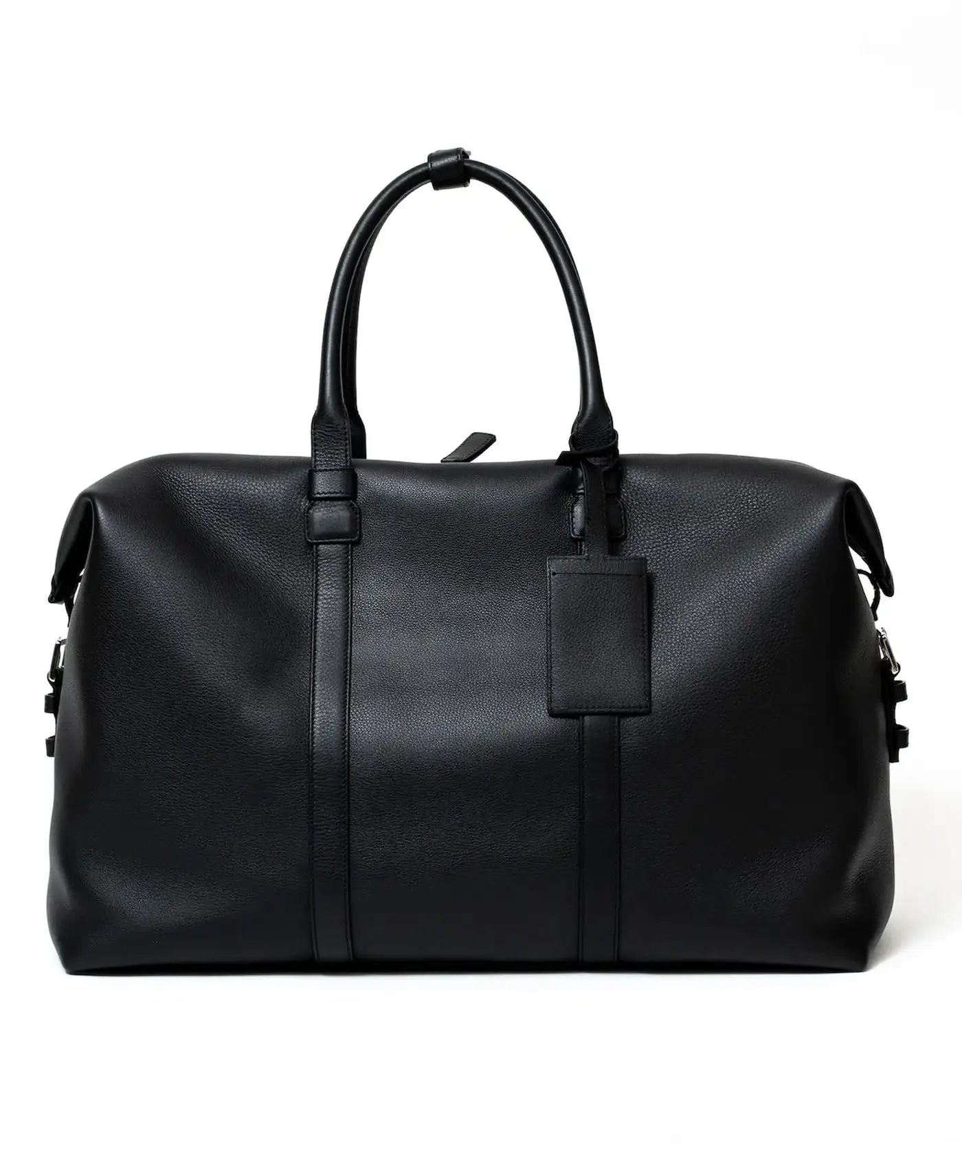 Geanta neagra de voiaj piele vitel