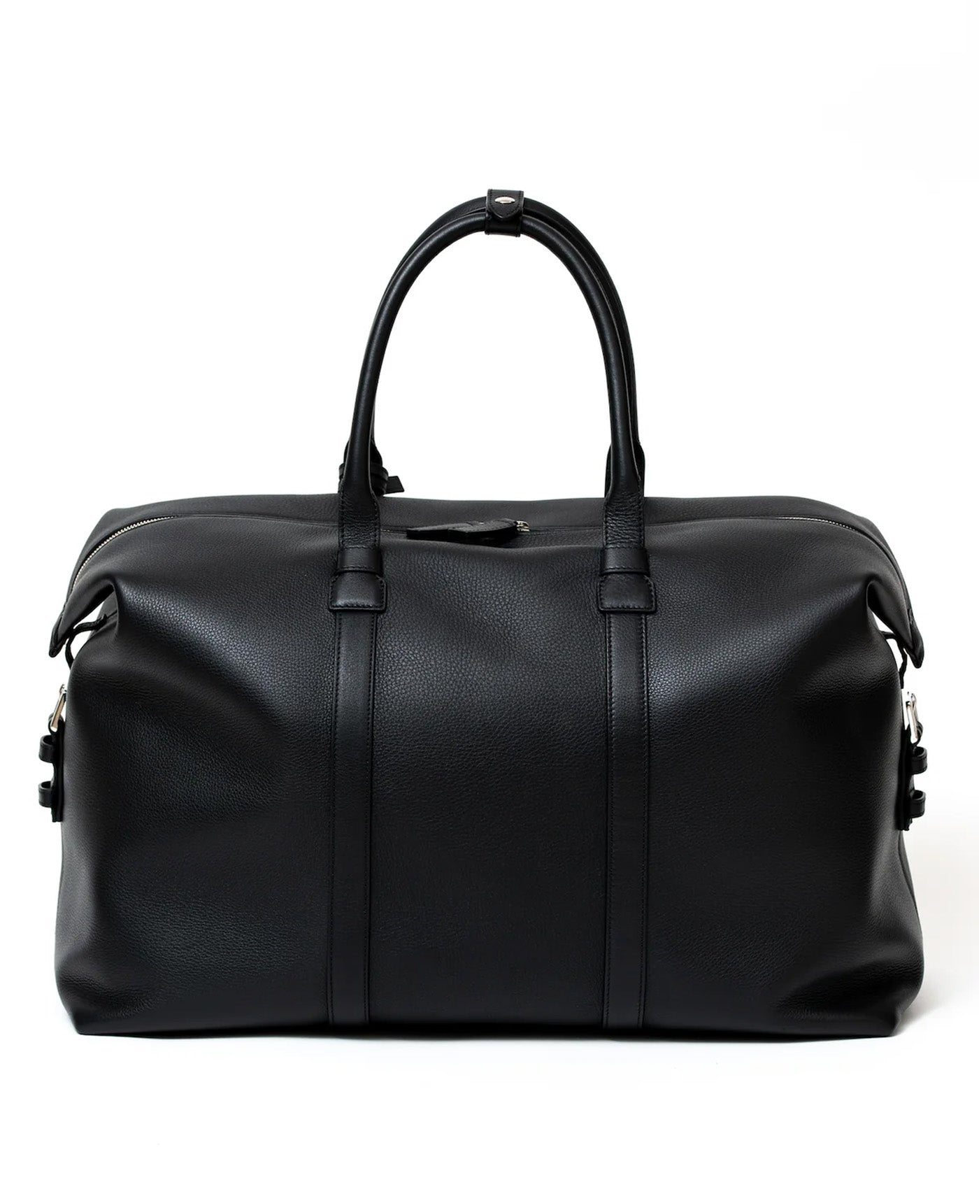 Geanta neagra de voiaj piele vitel