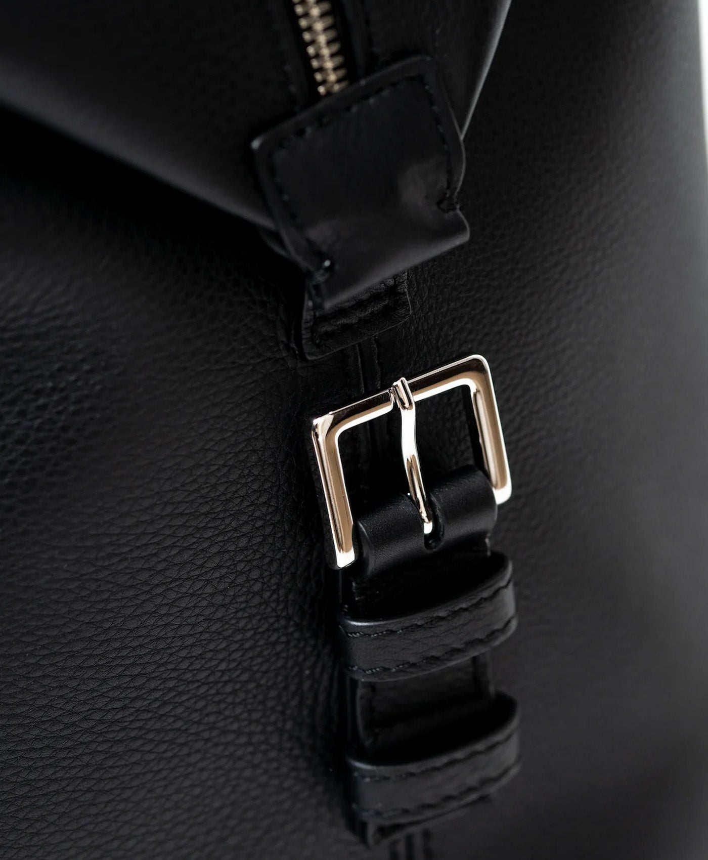 Geanta neagra de voiaj piele vitel