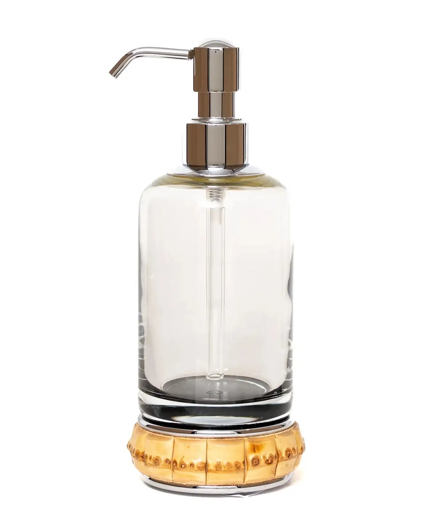 Dozator sapun sticla&bambus