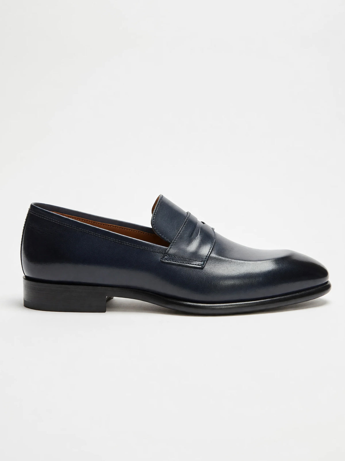 Mocasini penny albastri
