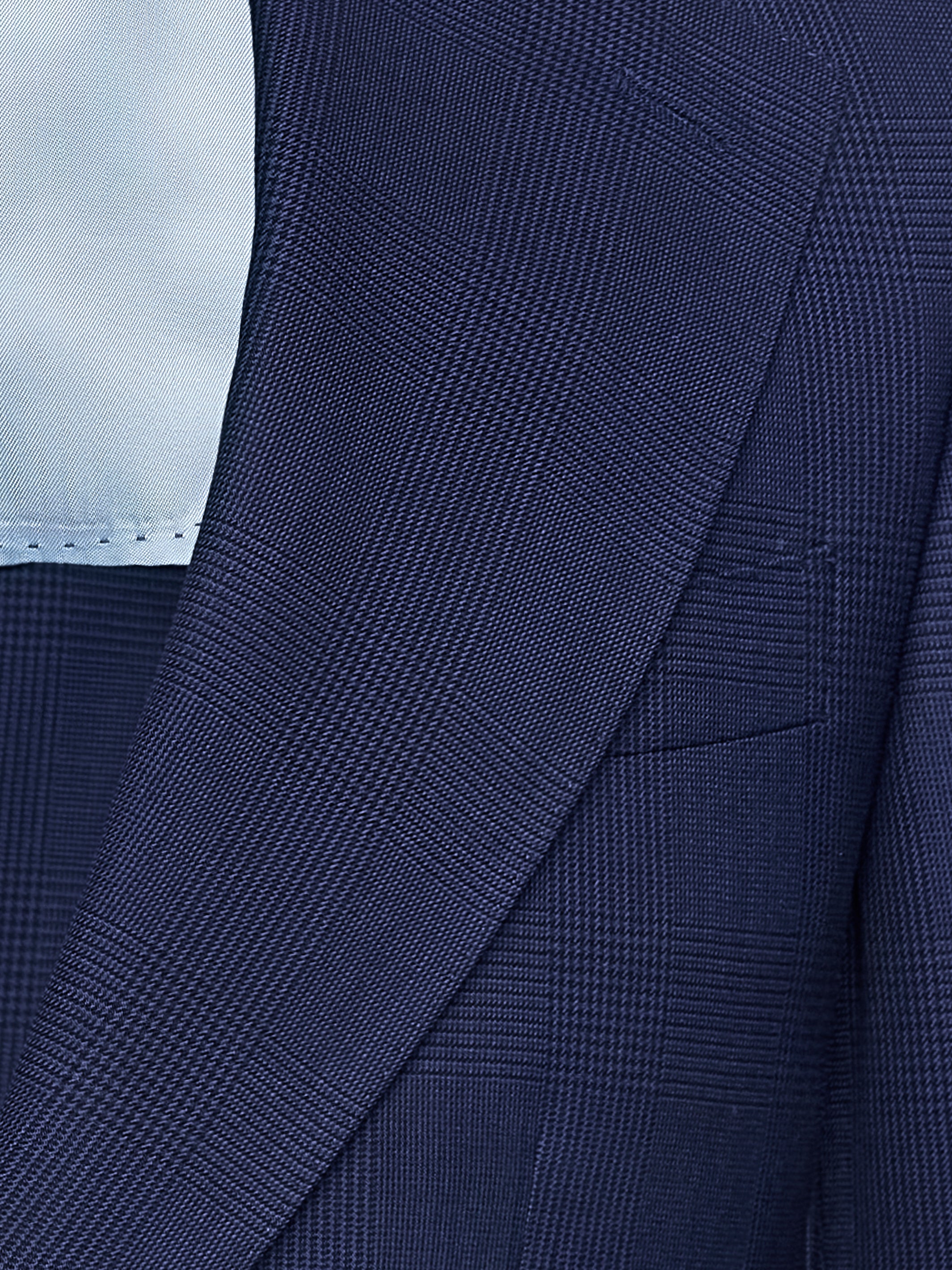 COSTUM tesatura FRATELLI TALLIA DI DELFINO navy in carouri