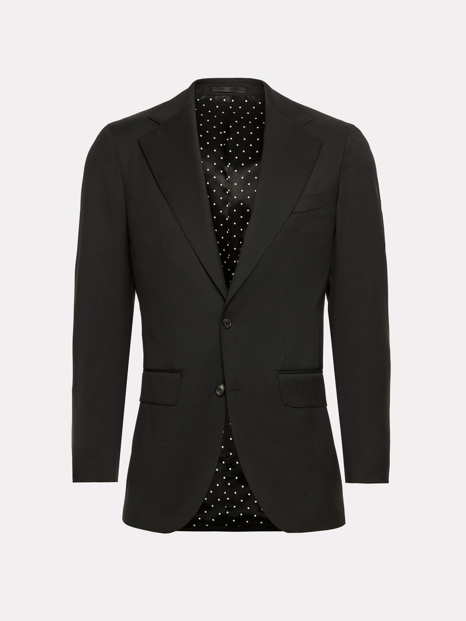 COSTUM TESATURA VITALE BARBERIS CANONICO NEGRU REVER DECUPAT - Viggo
