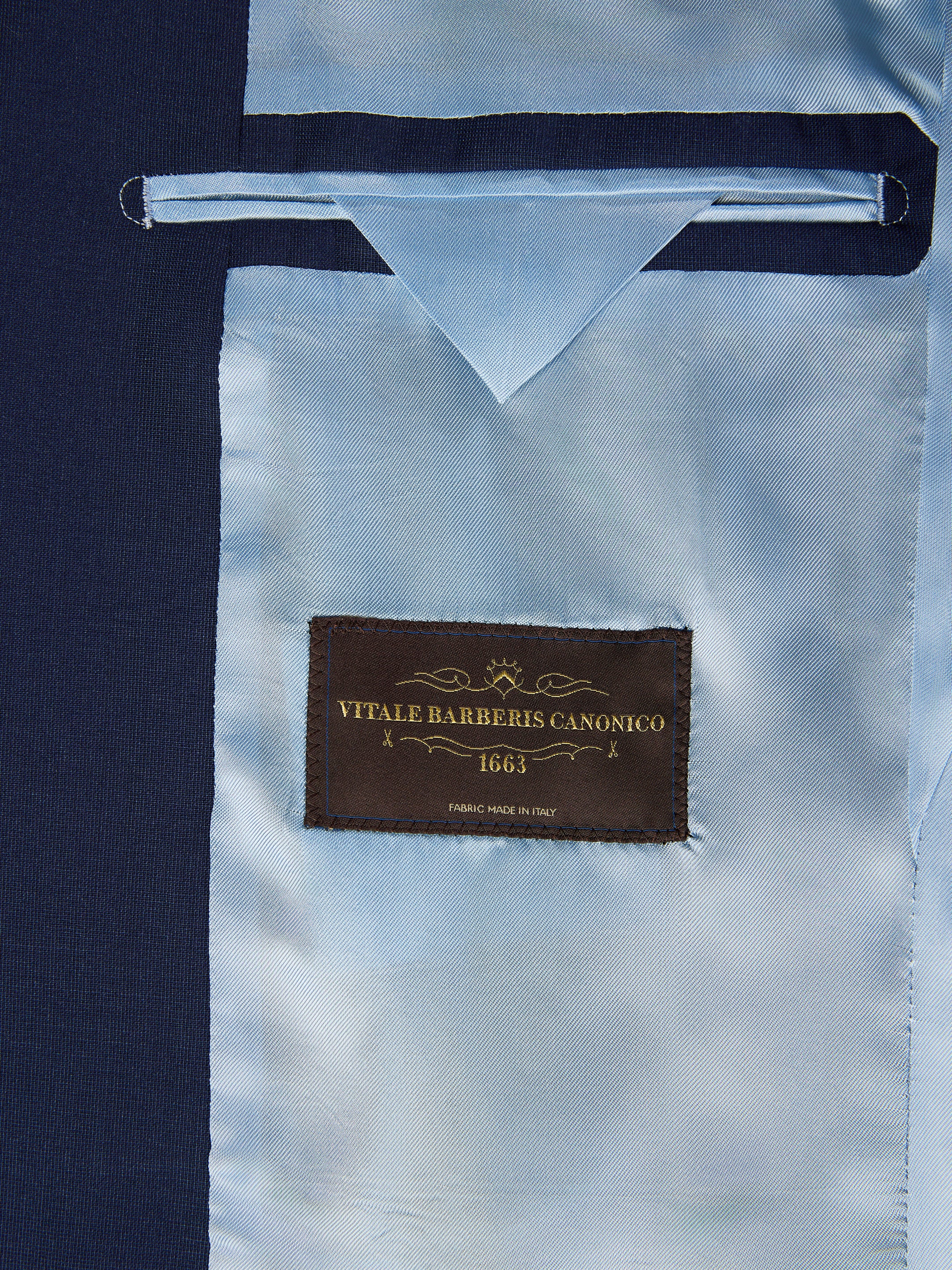 COSTUM TESATURA VITALE BARBERIS CANONICO NAVY LANA&MATASE
