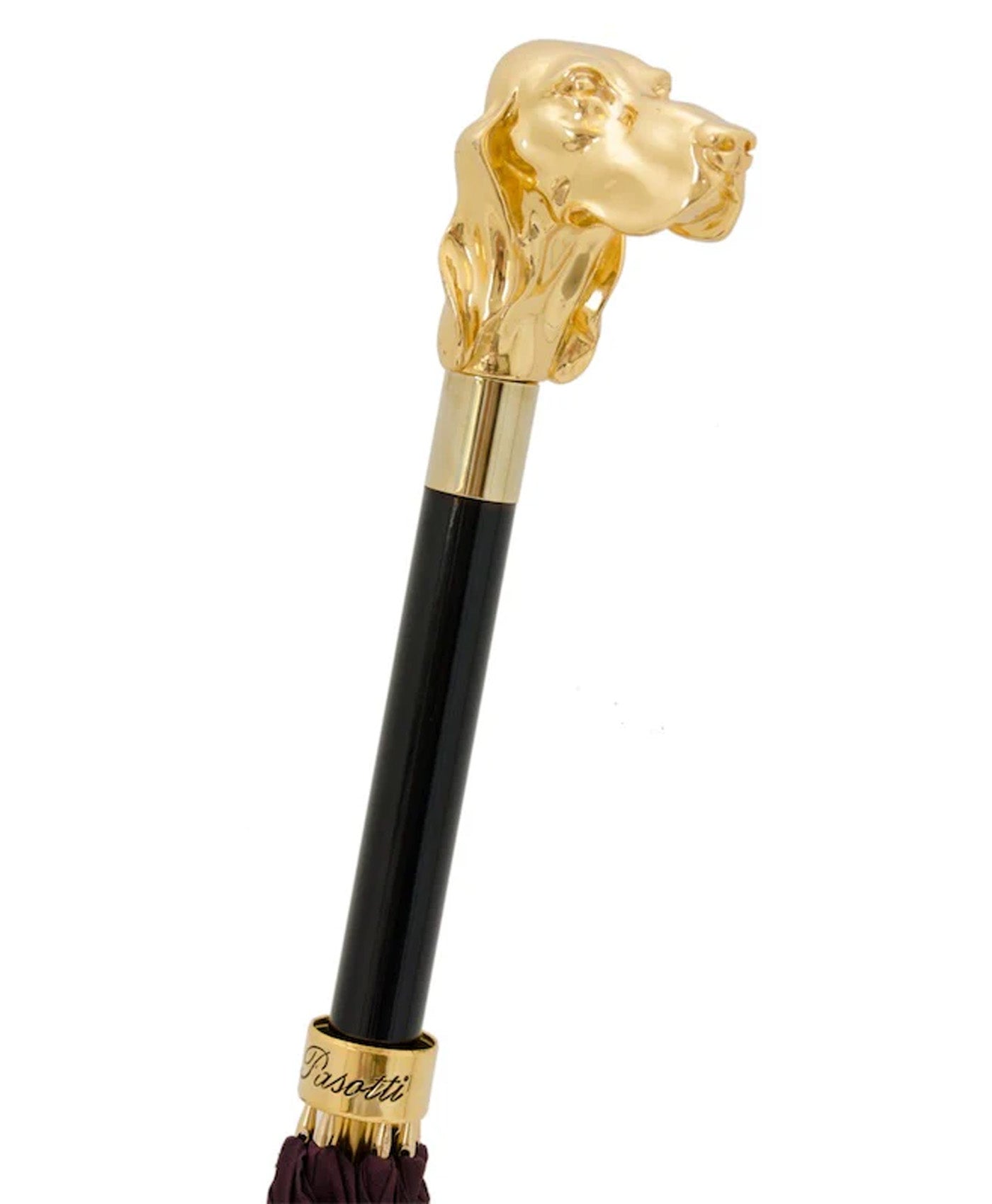 Umbrela Burgundy Golden Dog