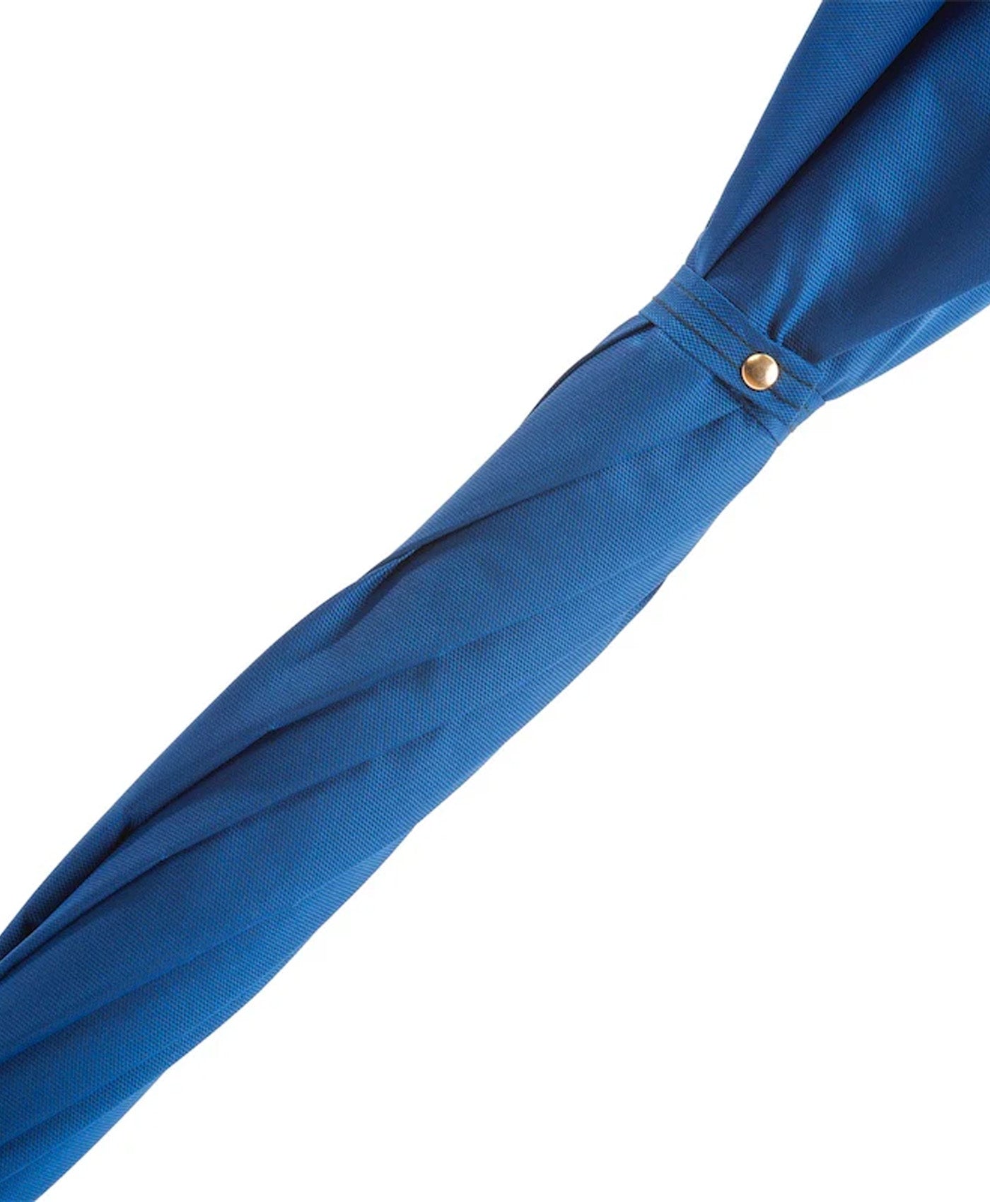 Umbrela albastra cu maner leu, cu husa si inel