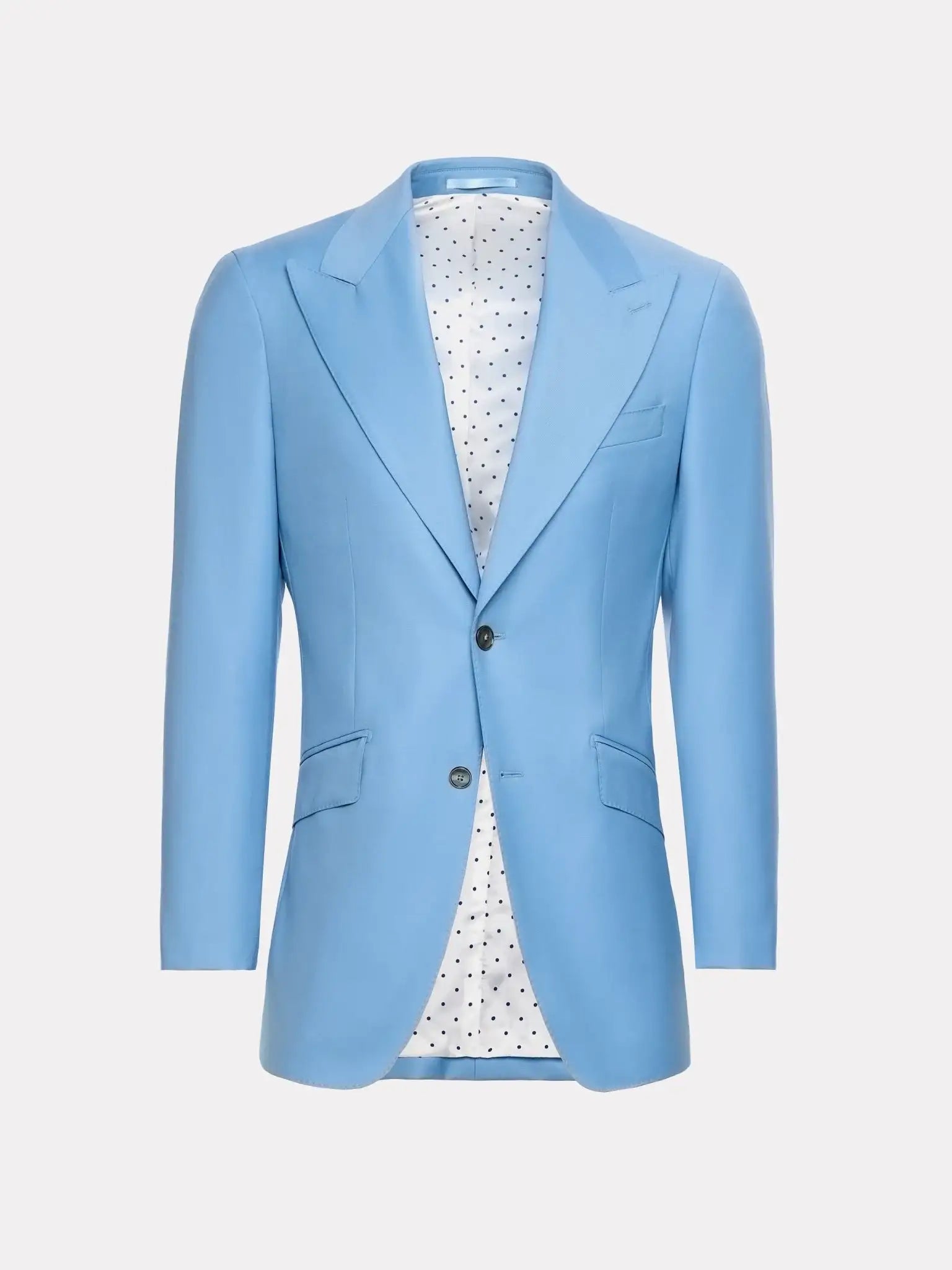 COSTUM TESATURA LORO PIANA, BLEU