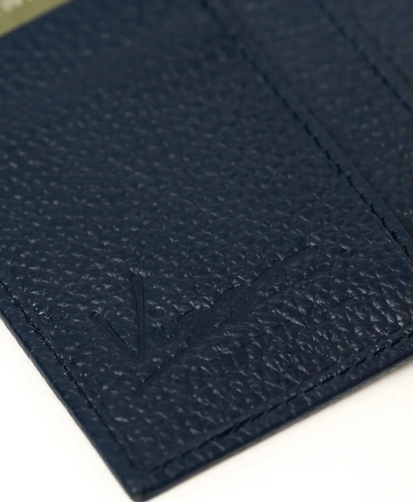 Portofel bleumarin mare piele vitel