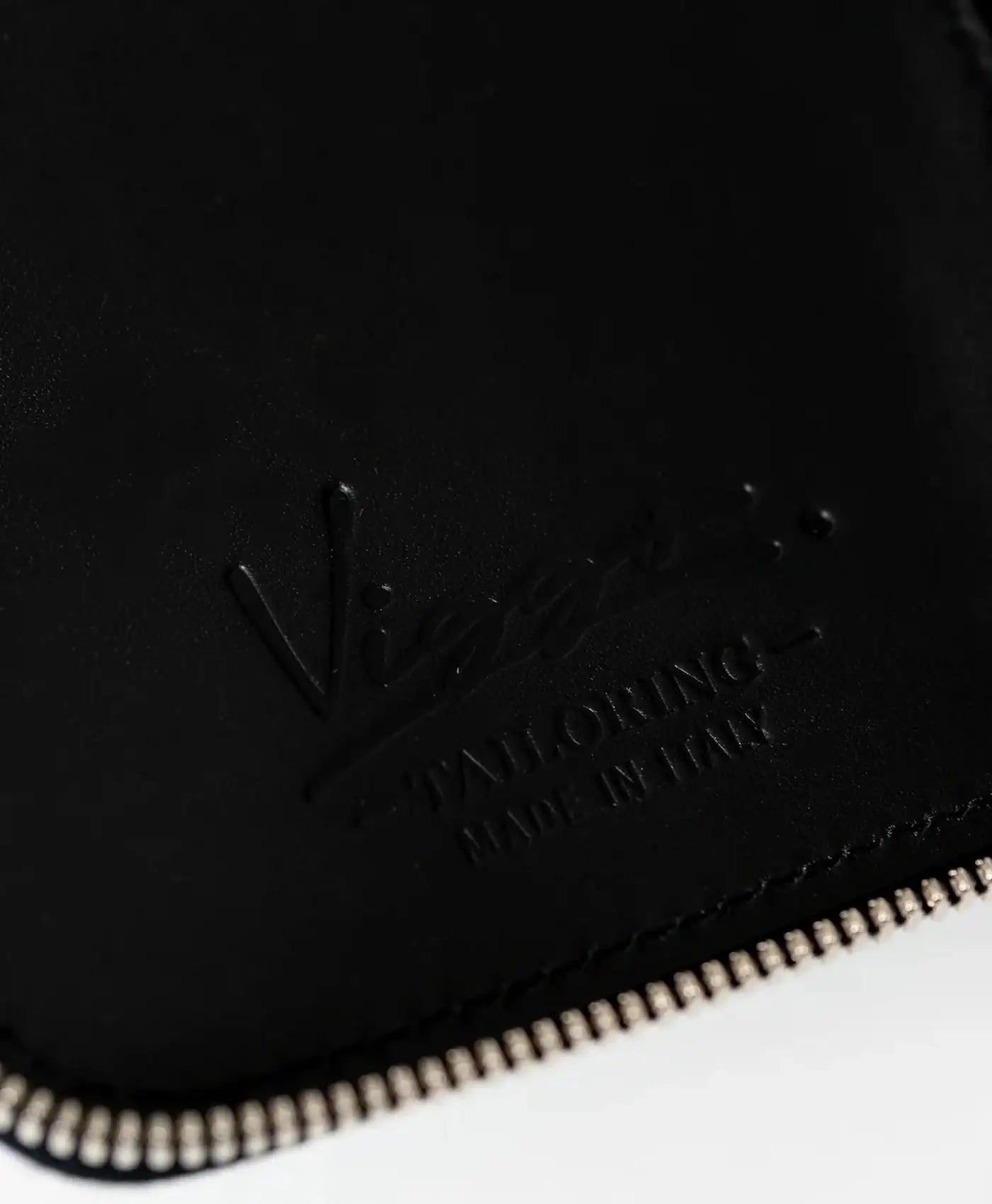 Portofel negru mat piele crocodil, de mana