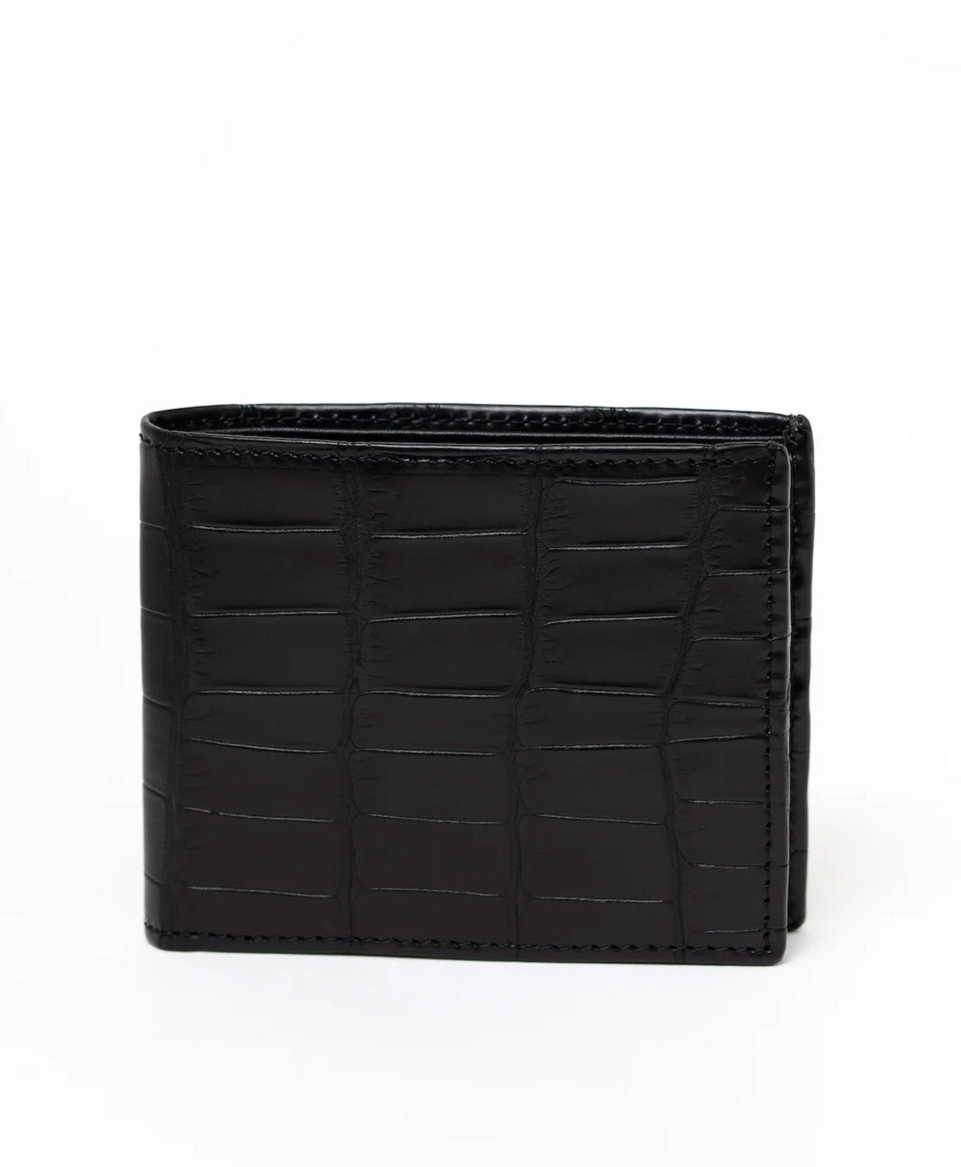 Portofel negru piele crocodil