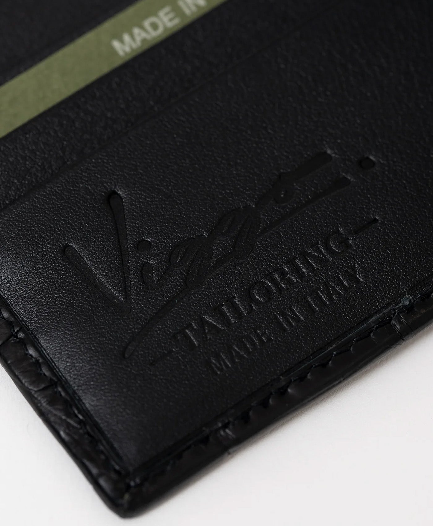 Portofel negru mic piele crocodil