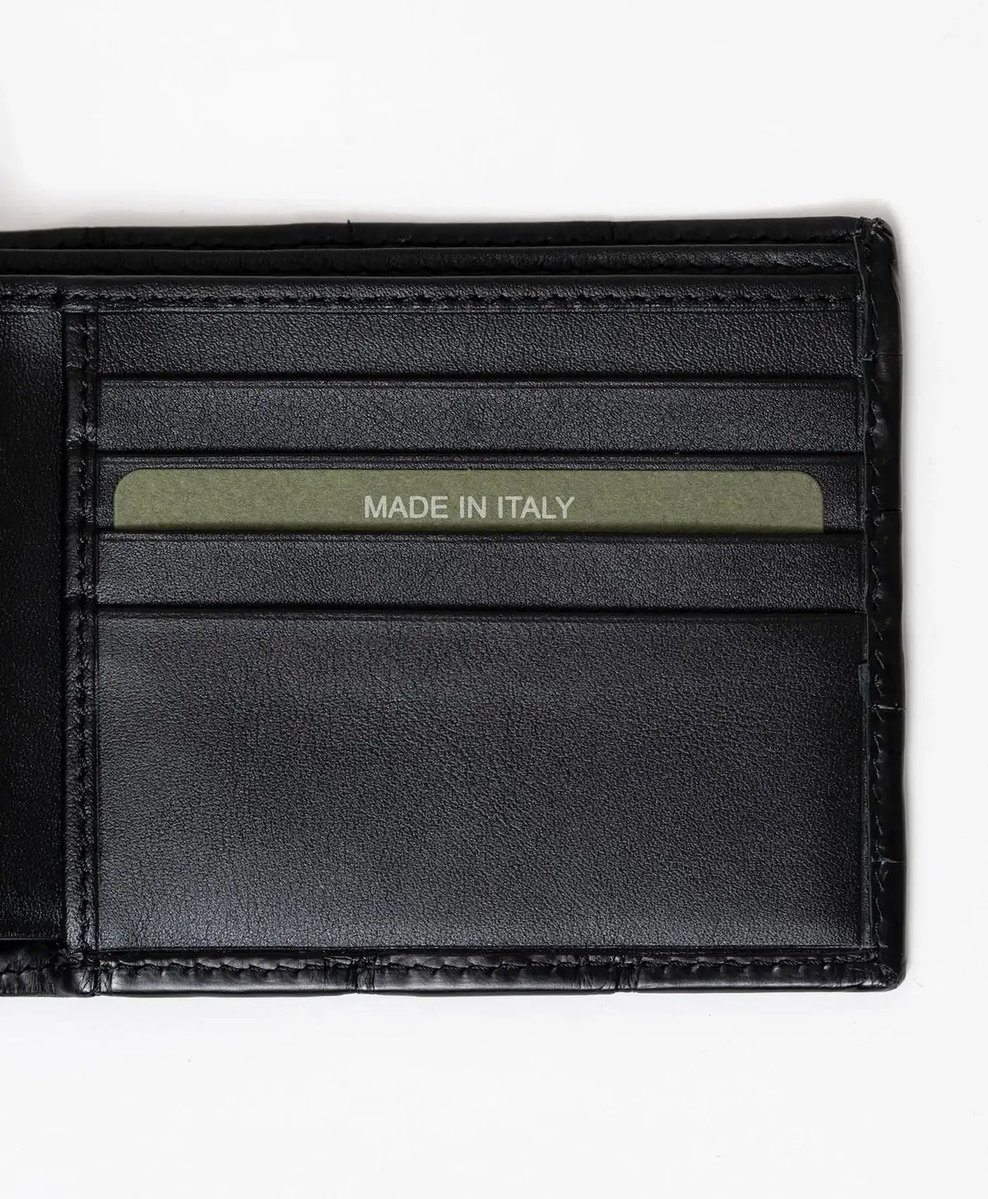 Portofel negru piele crocodil