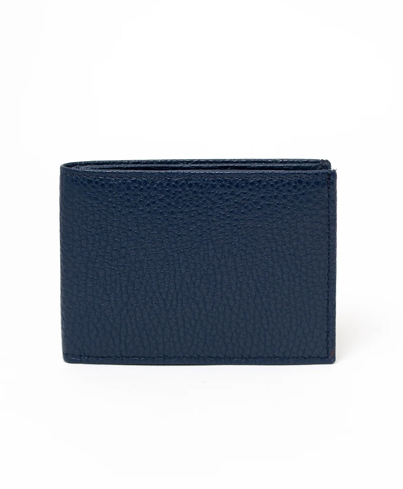 Portofel bleumarin mic piele vitel