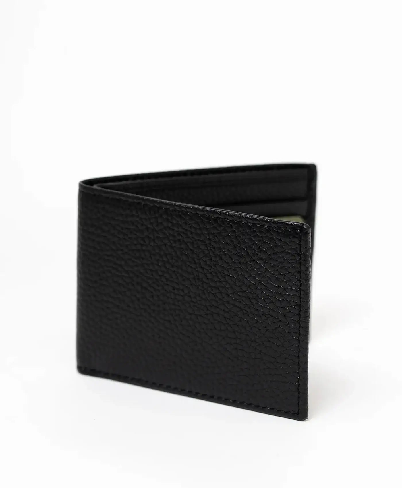 Portofel negru mic piele vitel