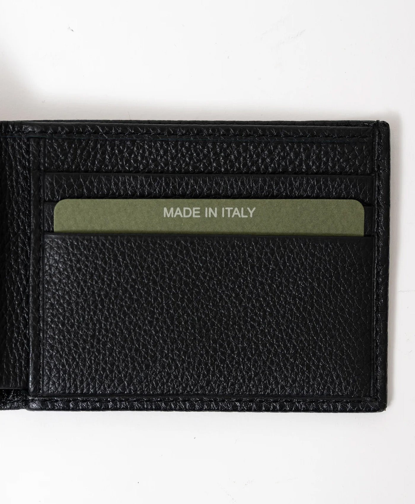 Portofel negru mic piele vitel