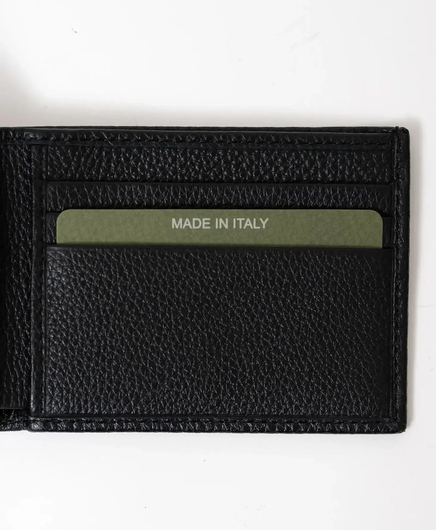 Portofel negru mic piele vitel