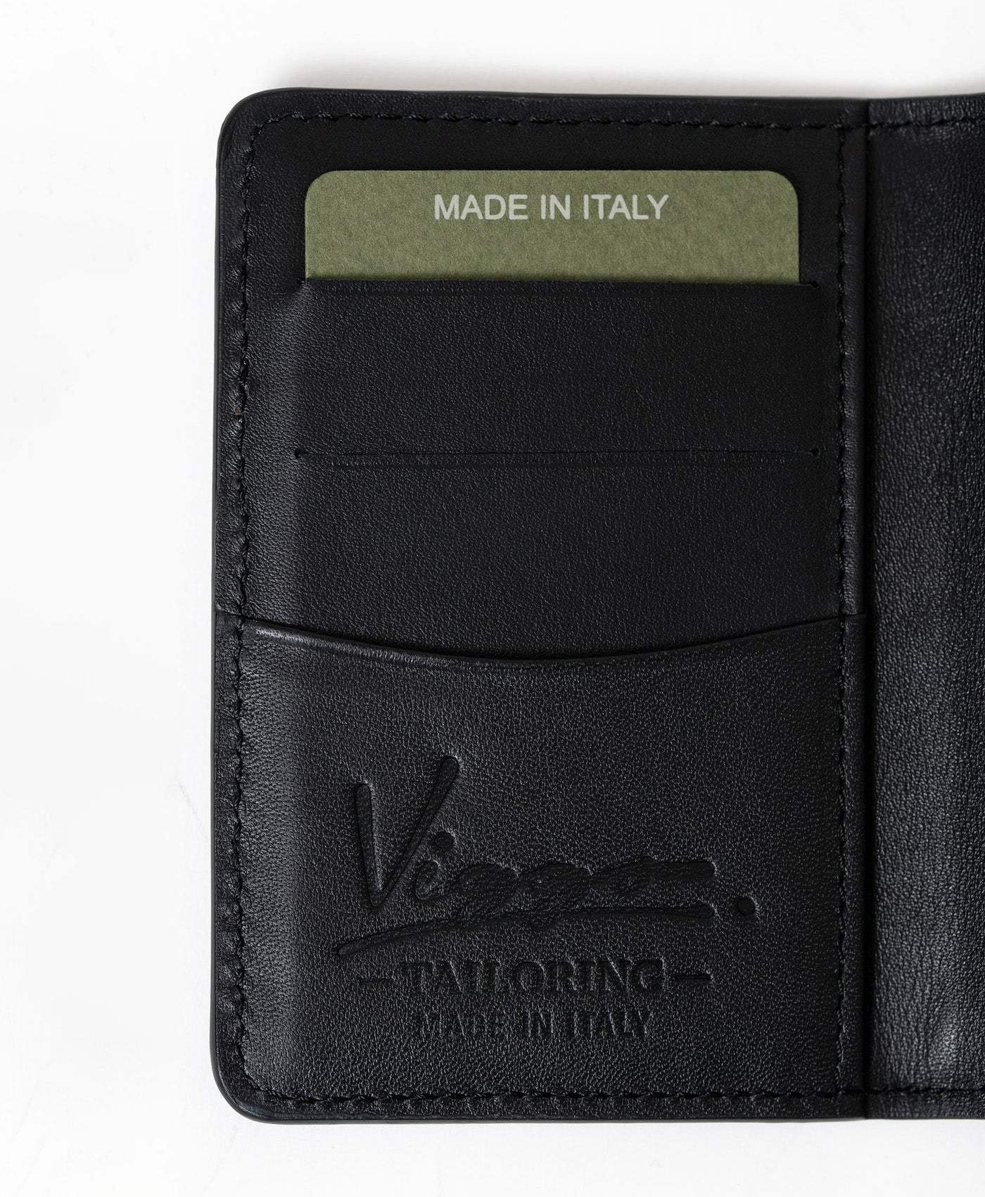 Port card negru piele crocodil