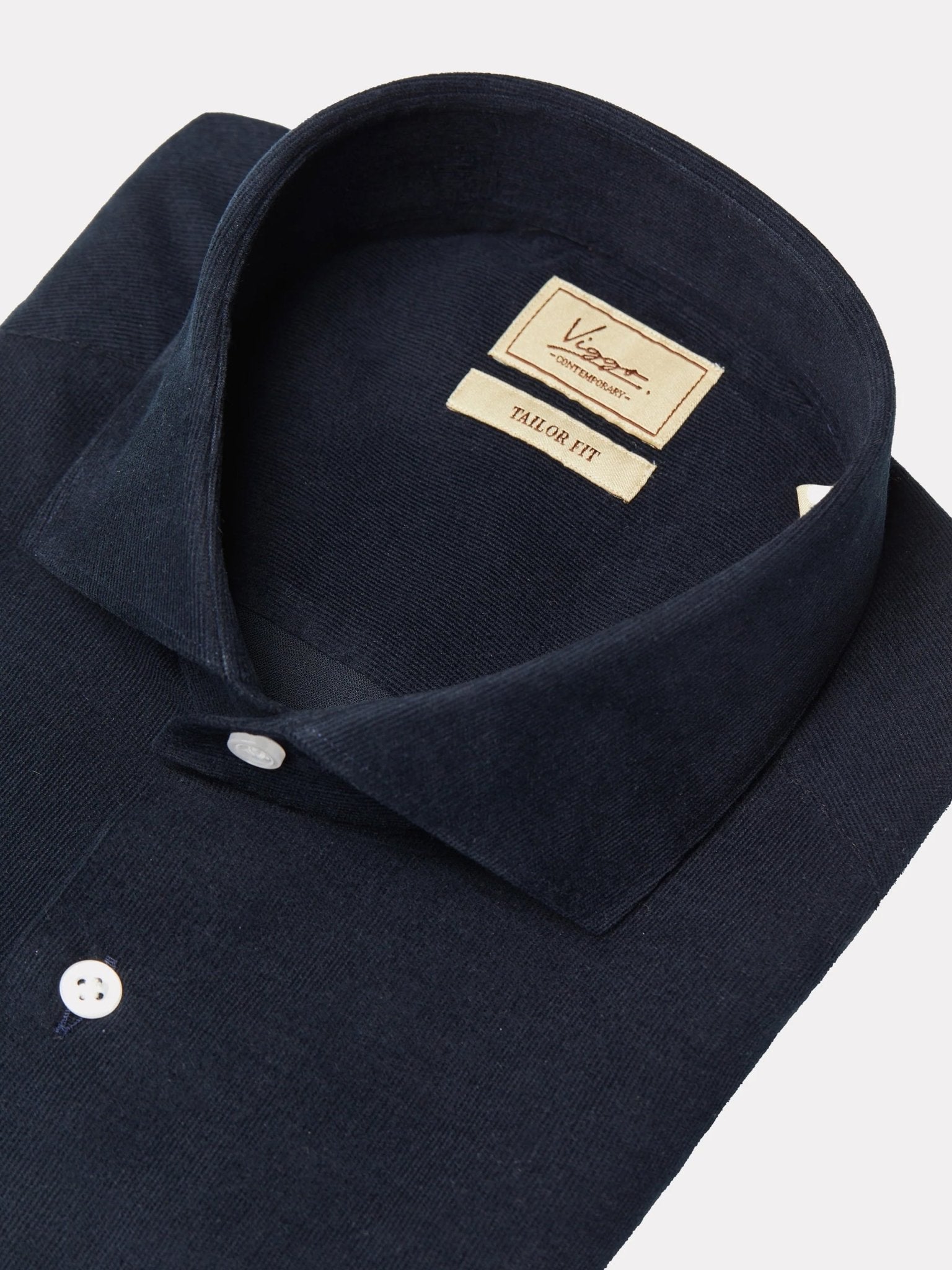 Camasa navy din reiat fin - Viggo