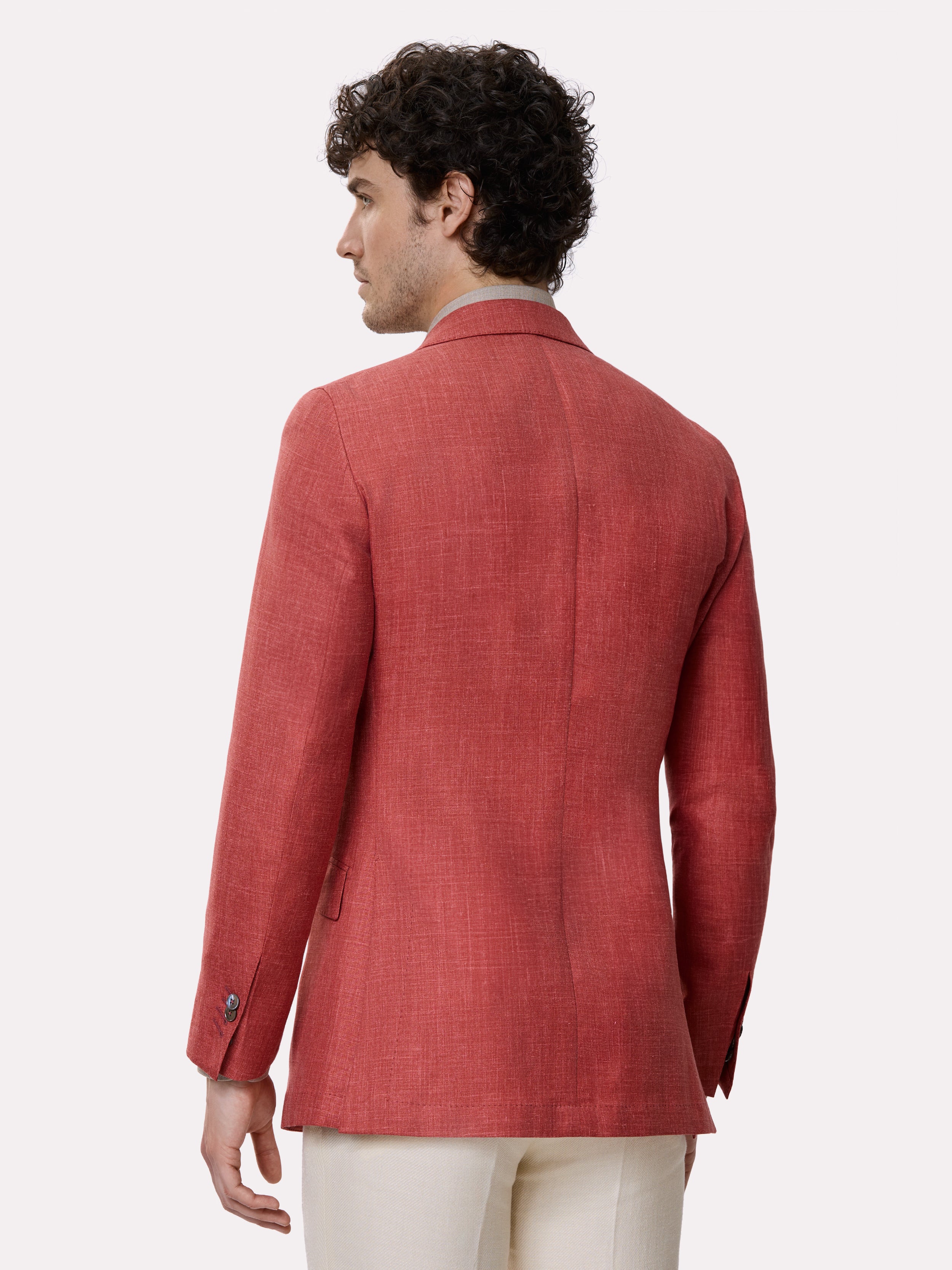 Sacou tesatura Tallia di Delfino rosu