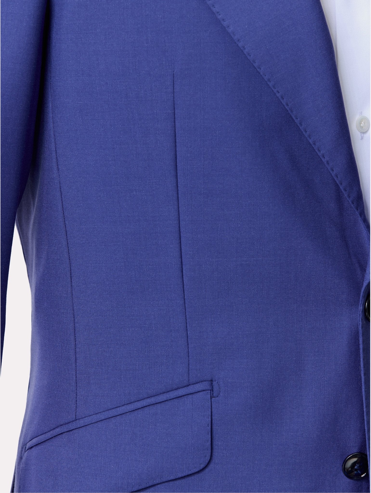 Costum tesatura Vitale Barberis, made to measure, albastru indigo - Viggo