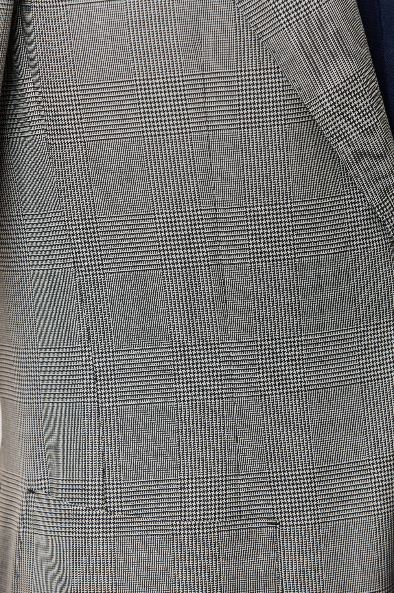 Costum tesatura Tallia di Delfino, made to measure, gri in carouri - Viggo