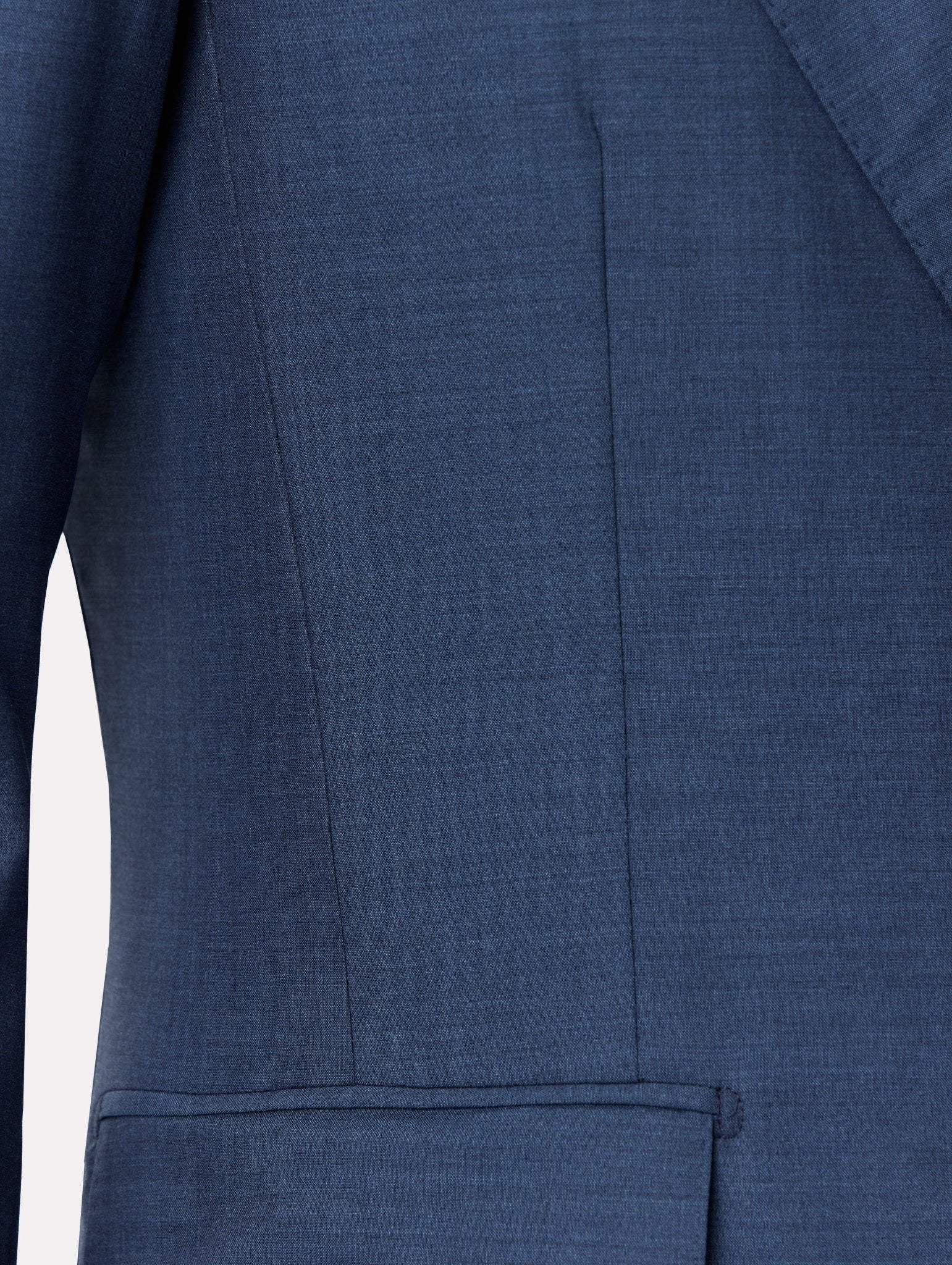 Suit fabric Vitale Barberis, made to measure, dark blue