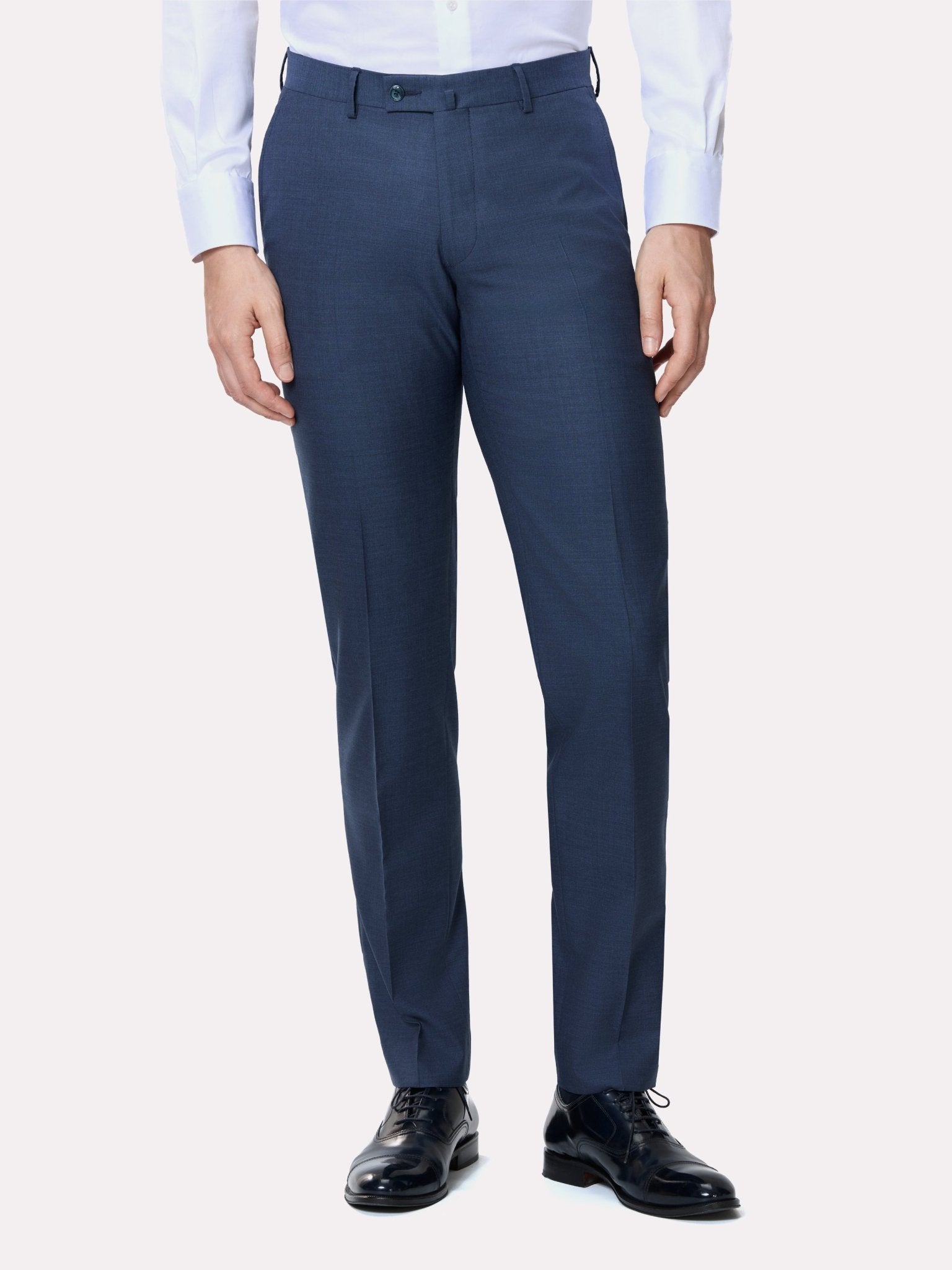 Costum tesatura Vitale Barberis, made to measure, albastru inchis - Viggo