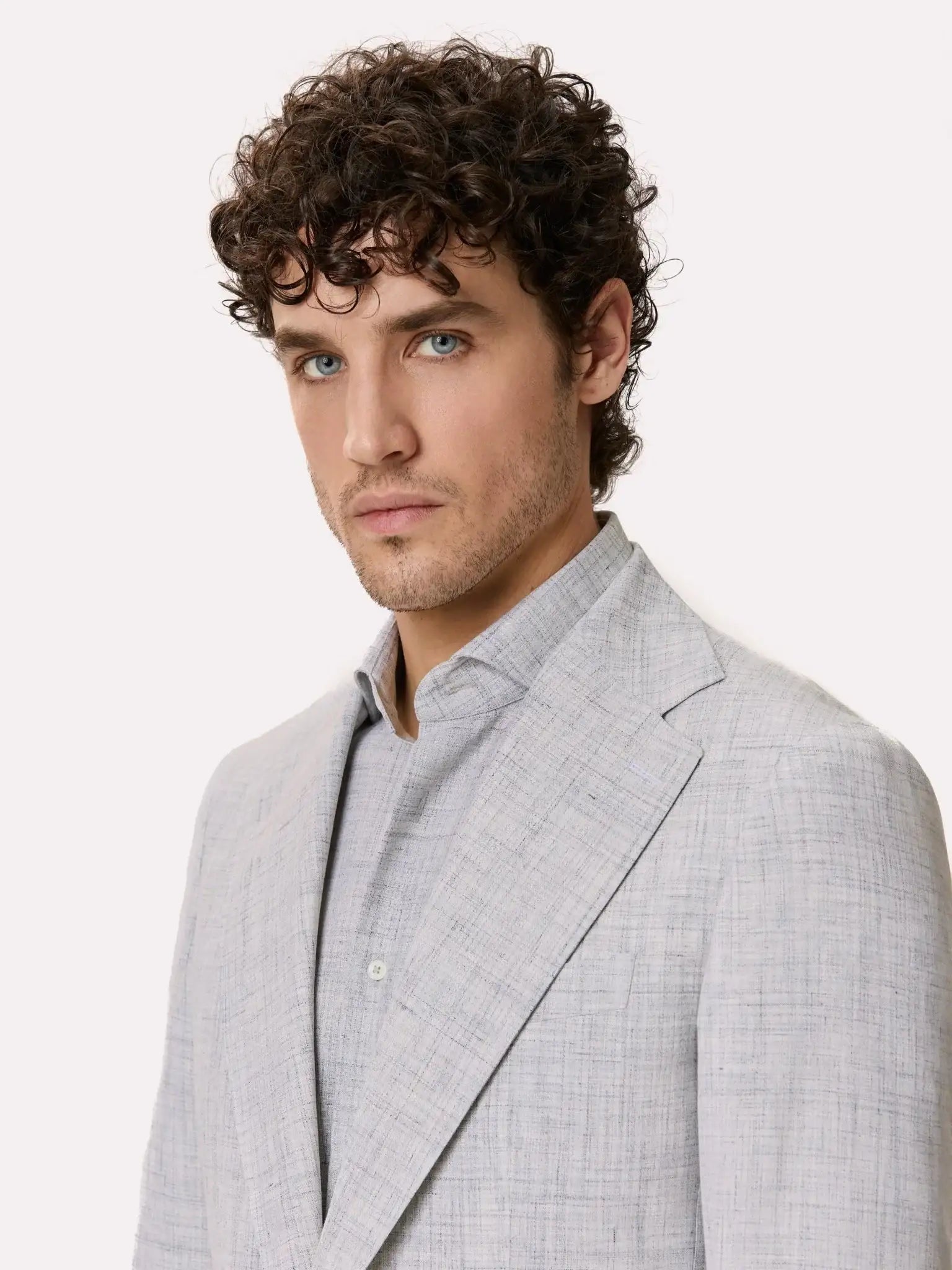 Costum tesatura Loro Piana Summertime, made to measure, gri