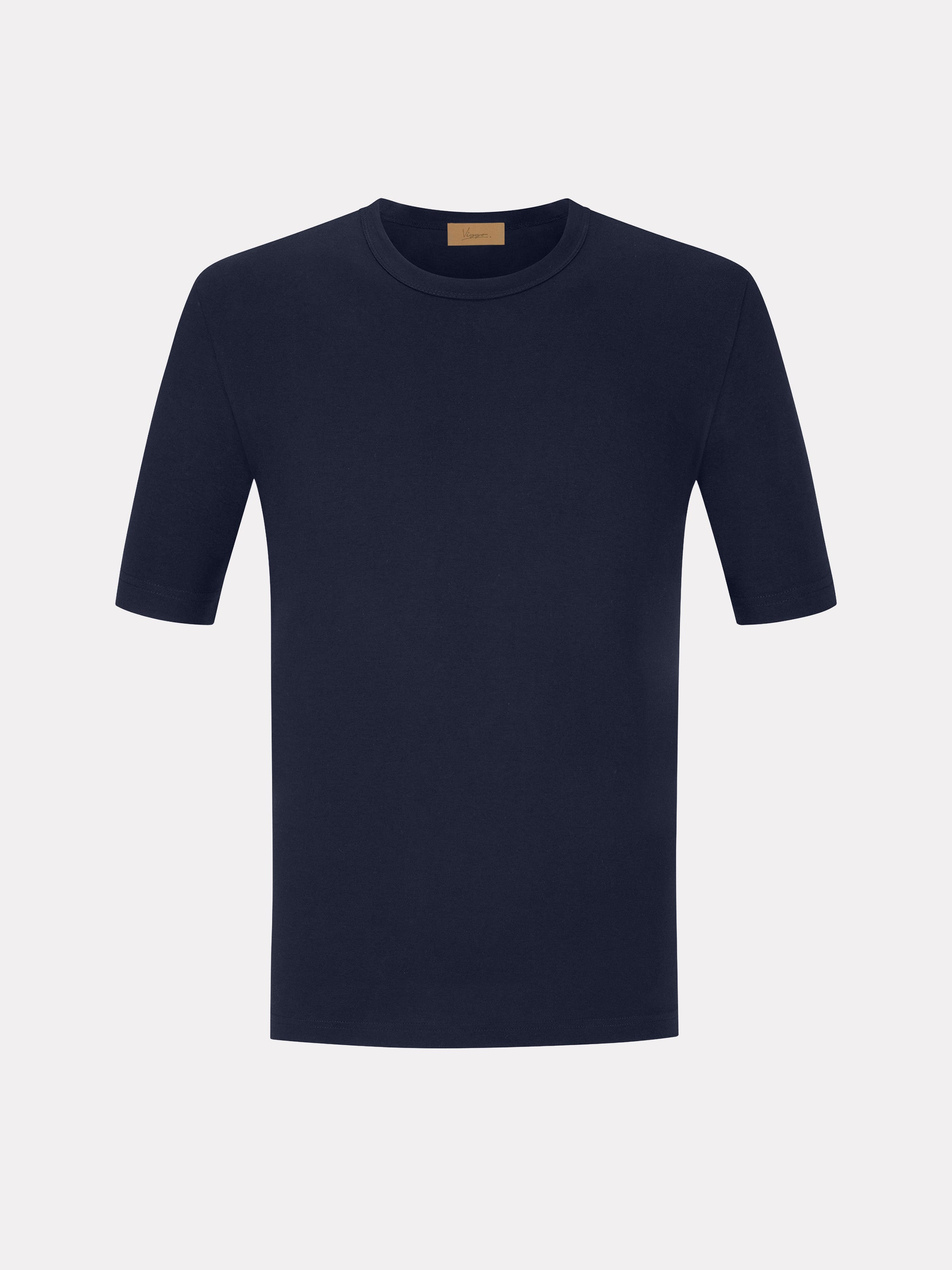 Beige knitted T-shirt