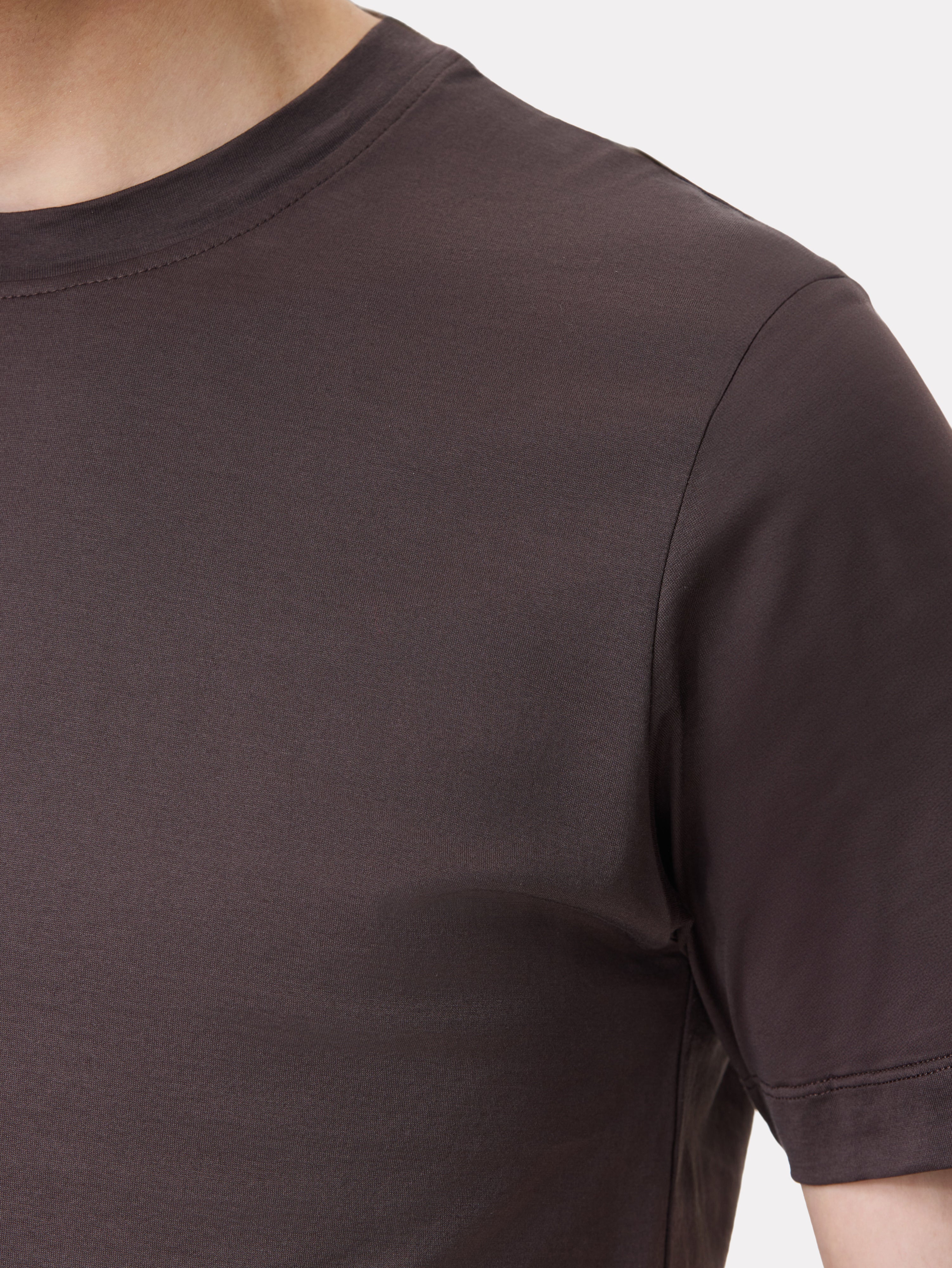 Filoscozia® brown cotton t-shirt