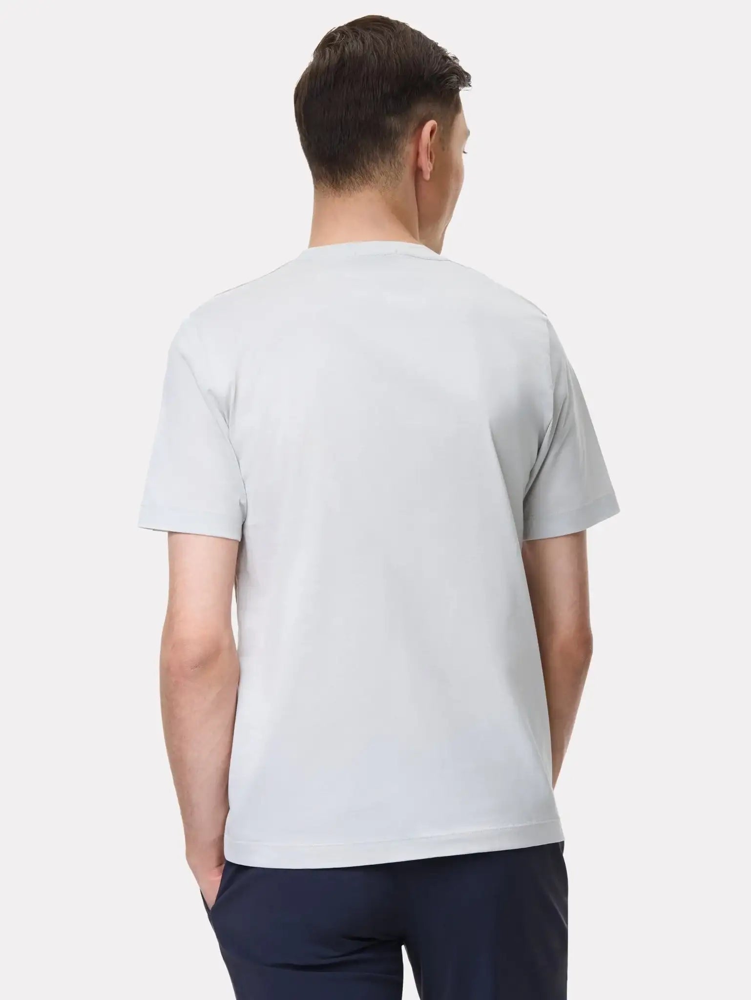 Tricou gri din bumbac Filoscozia®