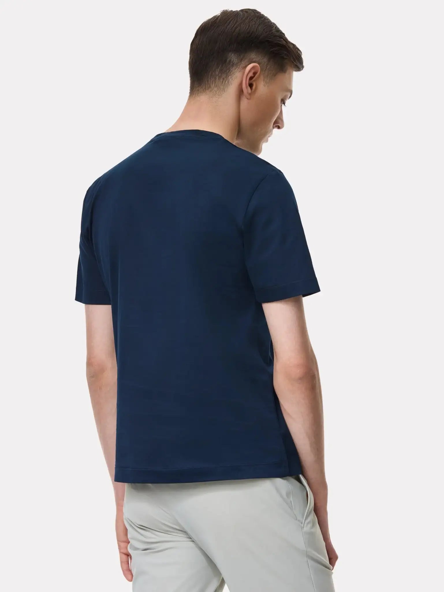 Tricou navy din bumbac Filoscozia®
