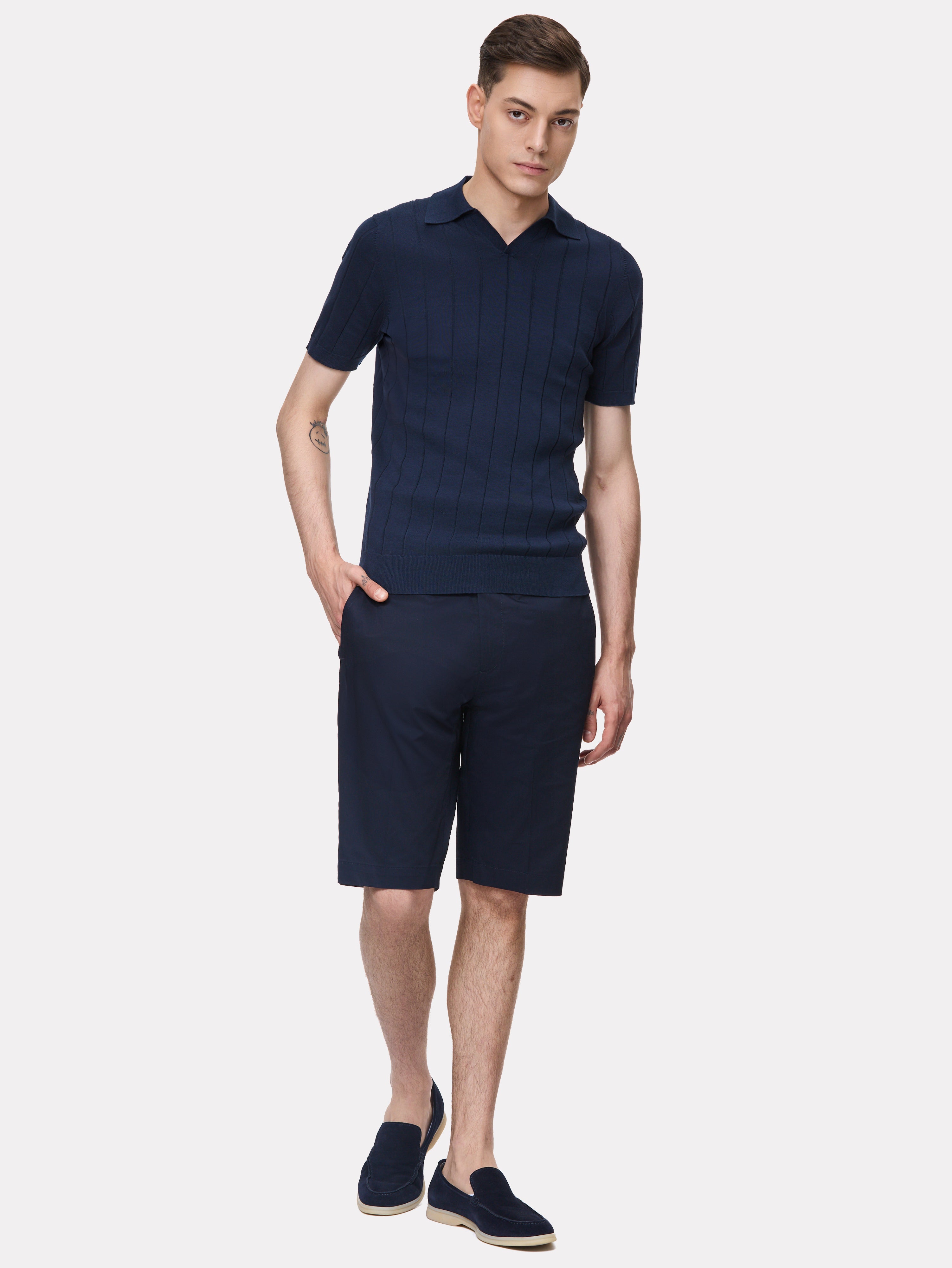 Pantaloni scurti navy