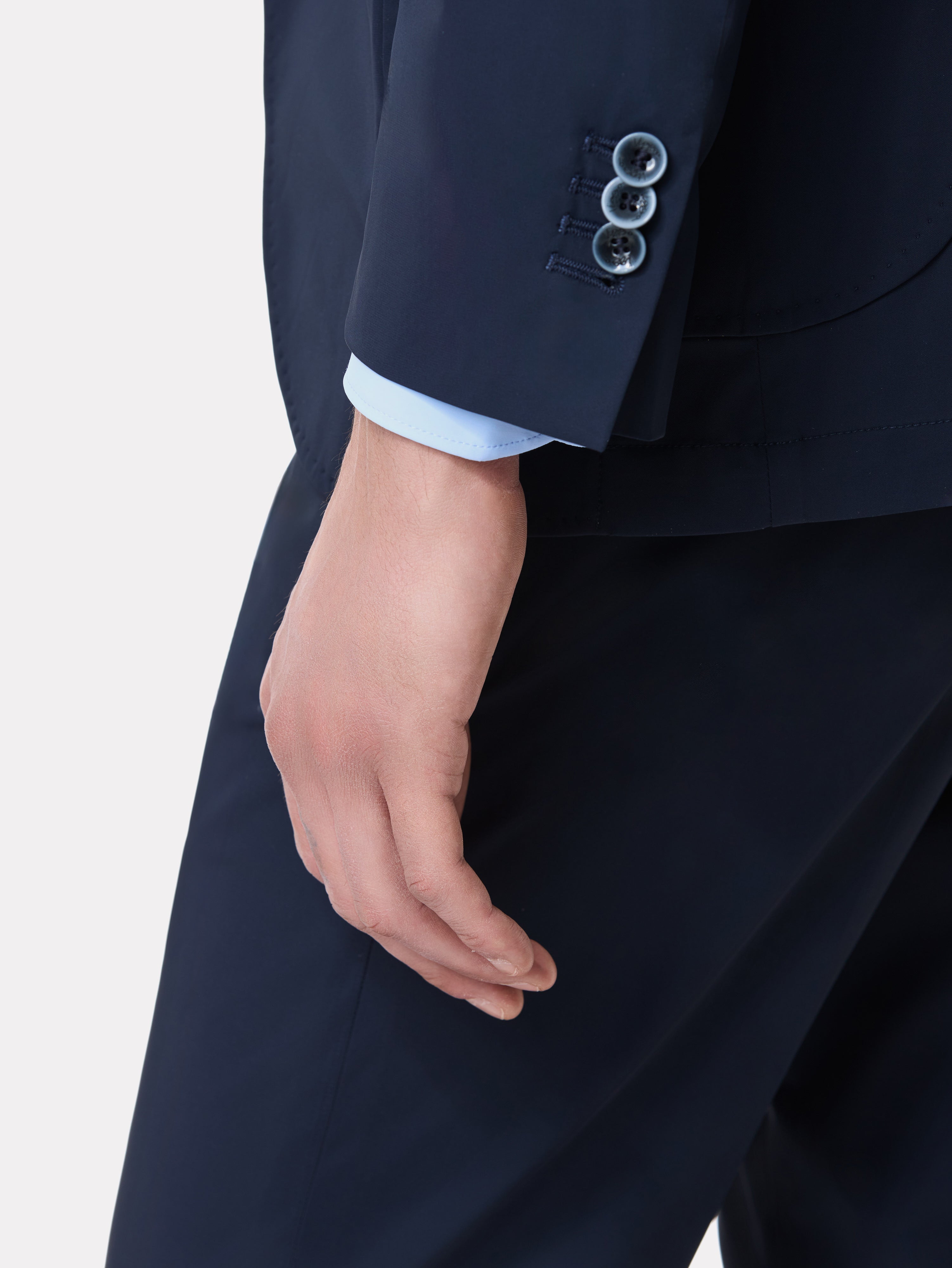 Navy slim fit suit