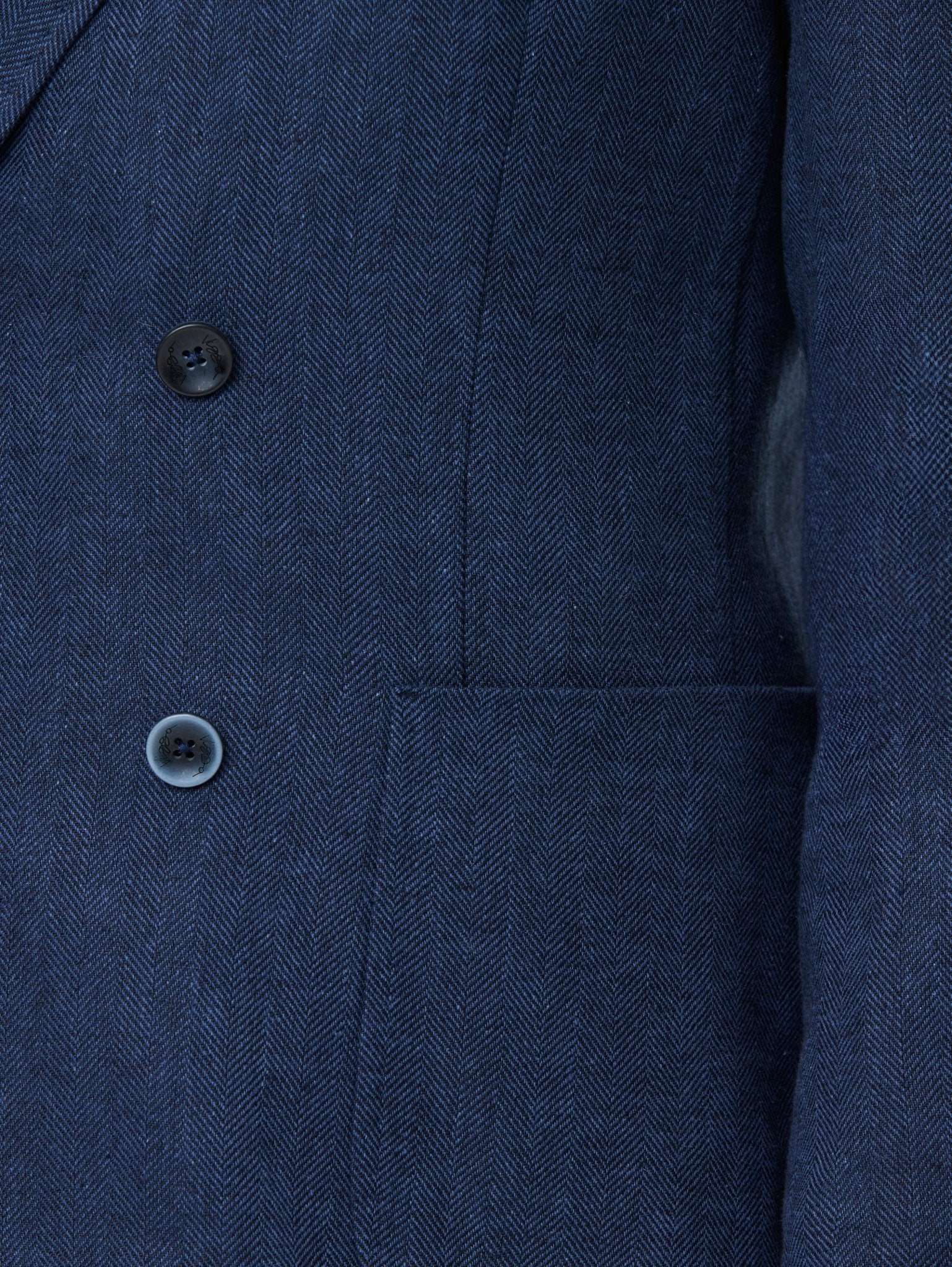 Sacou navy la doua randuri de nasturi - Viggo