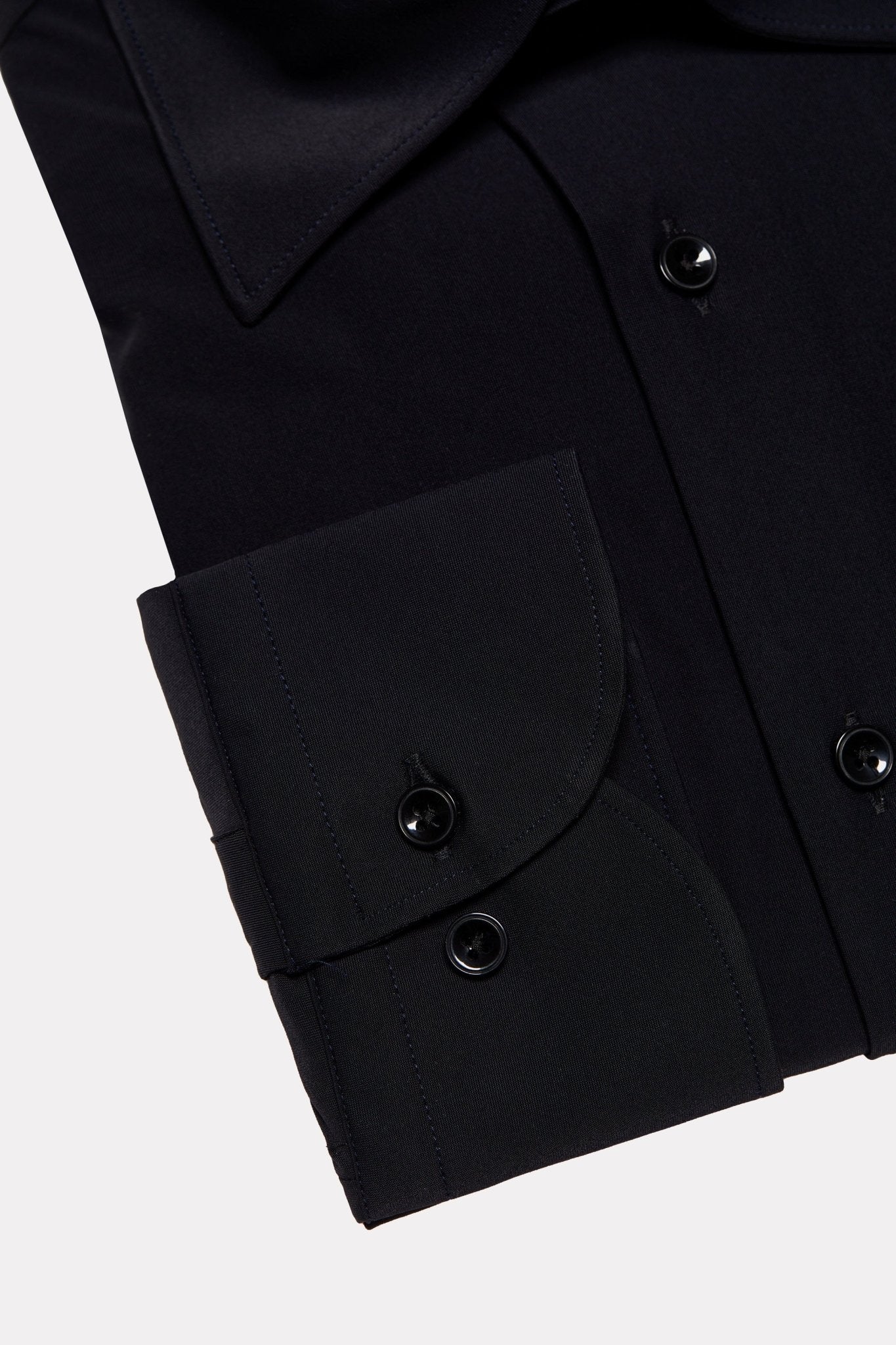 Camasa neagra tesatura techno - Viggo