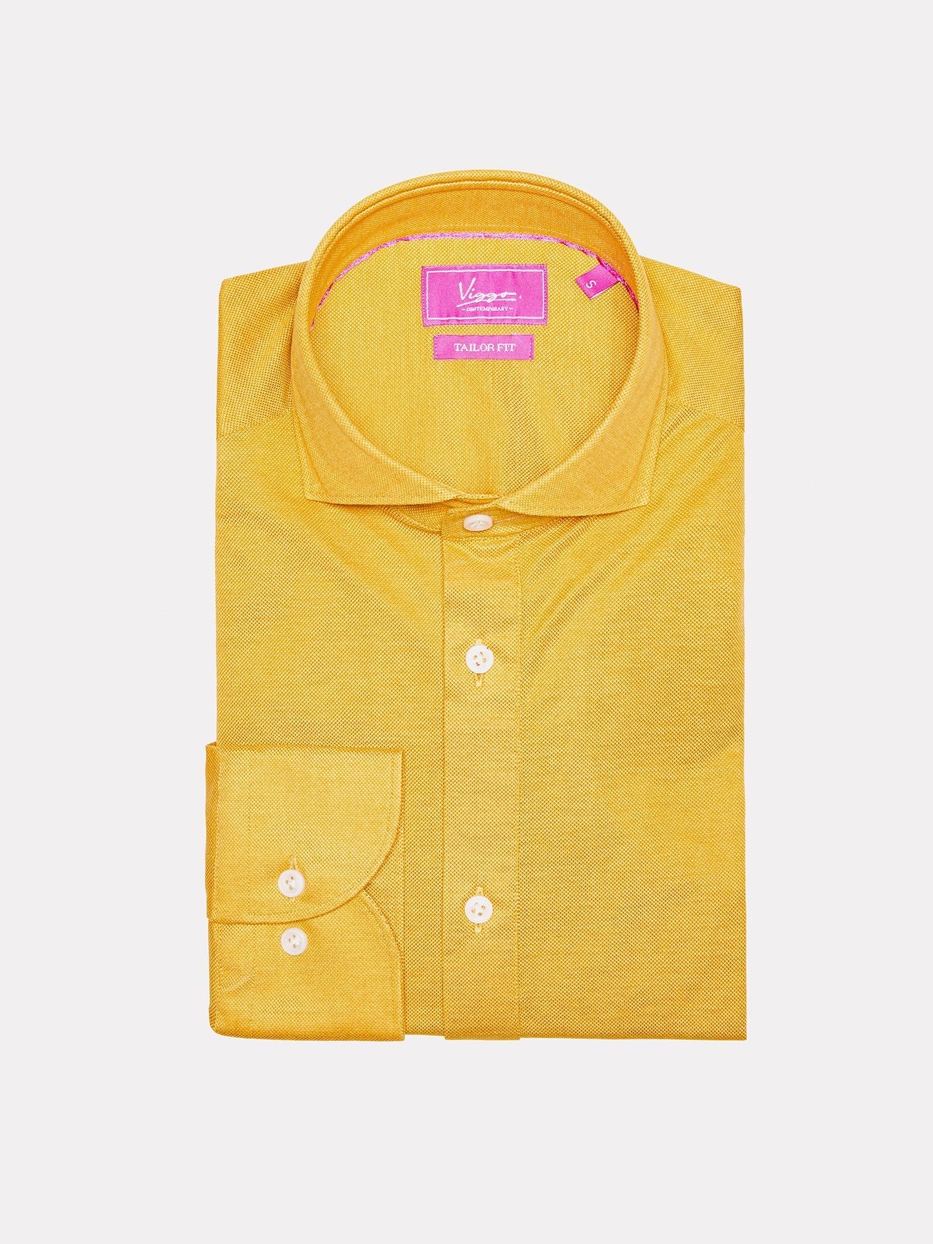 Camasa popover galben mustar - Viggo