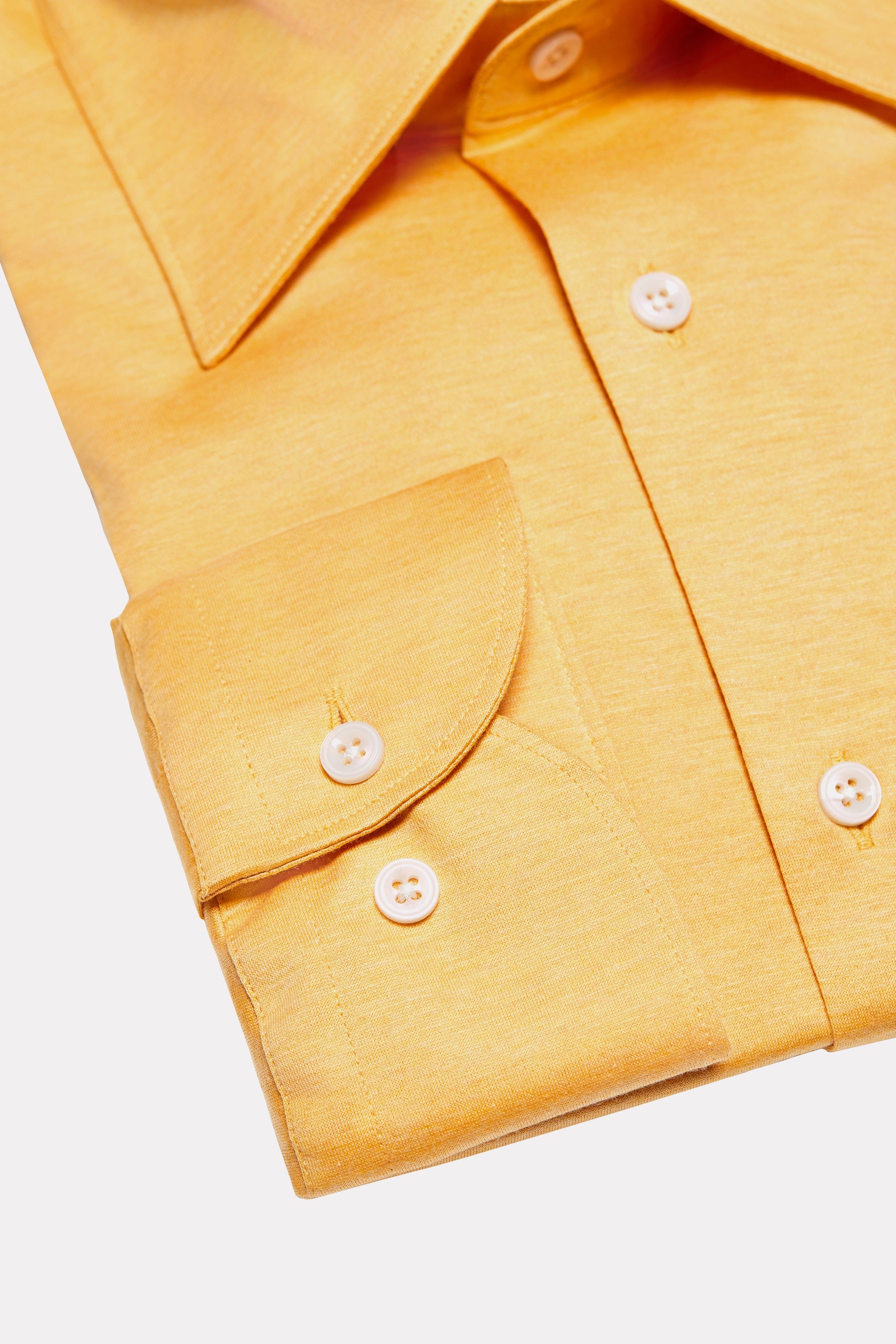 Camasa galbena jersey, tesatura techno