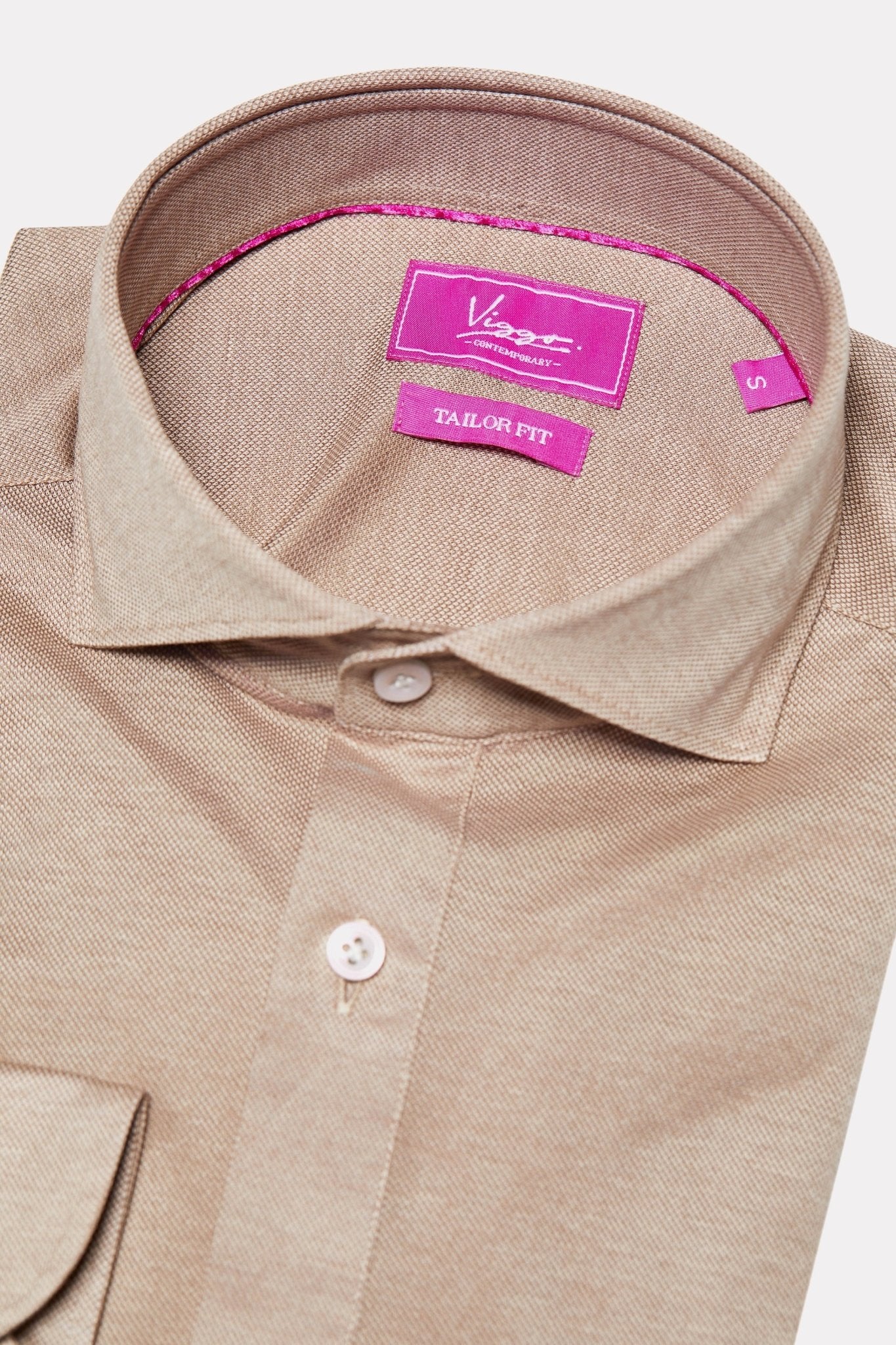 Camasa popover beige - Viggo