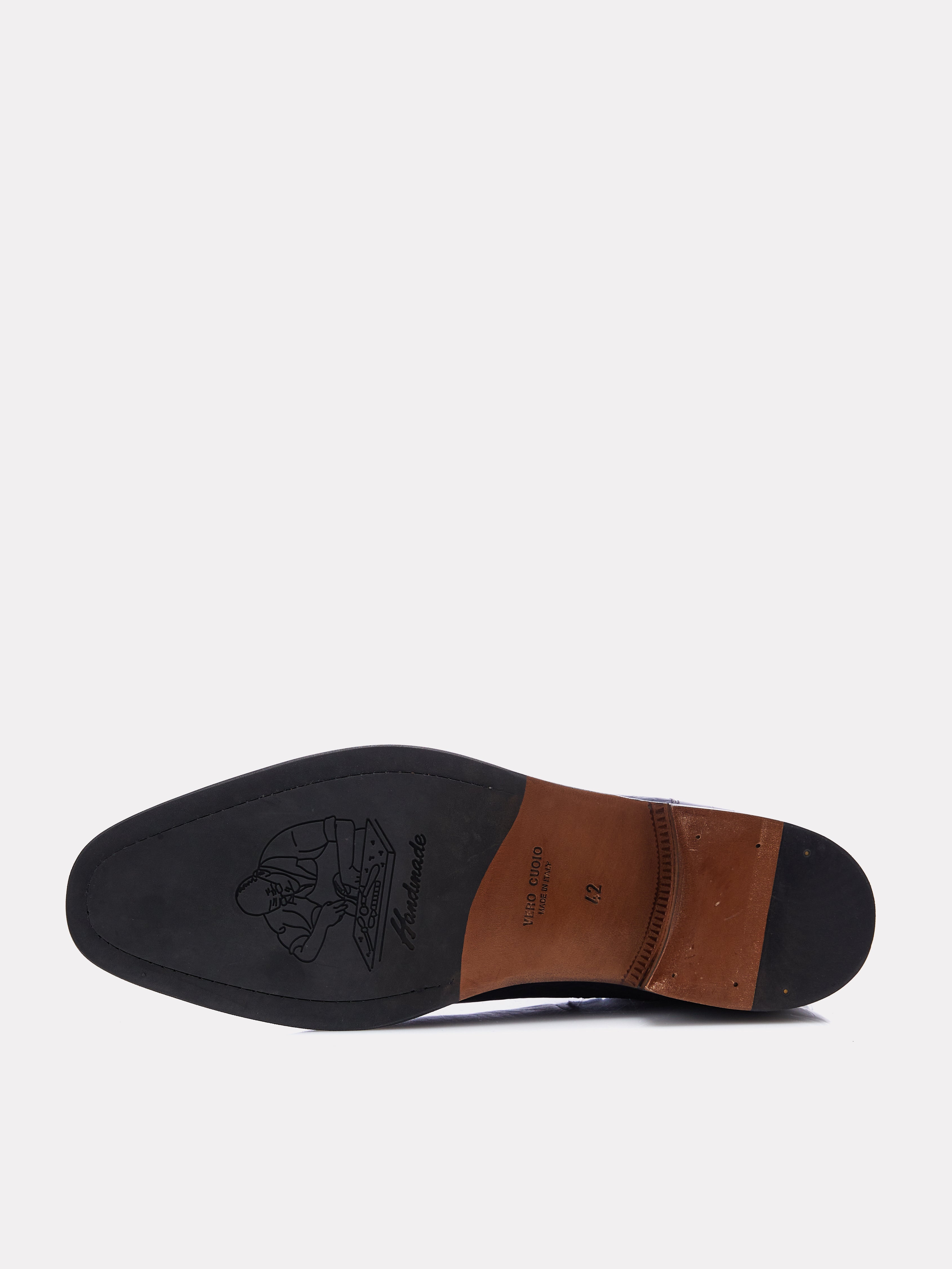 Ghete navy cu model croco