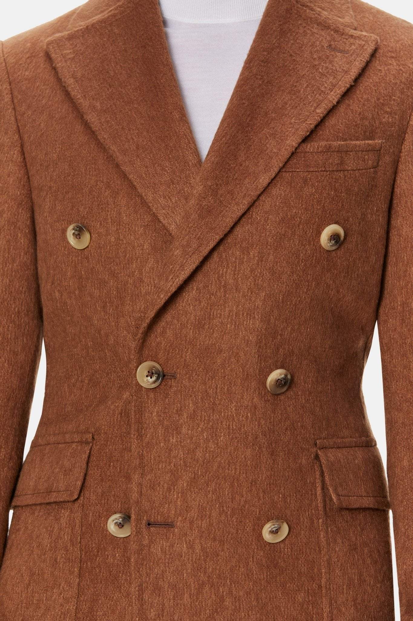 Camel coat made of camel hair